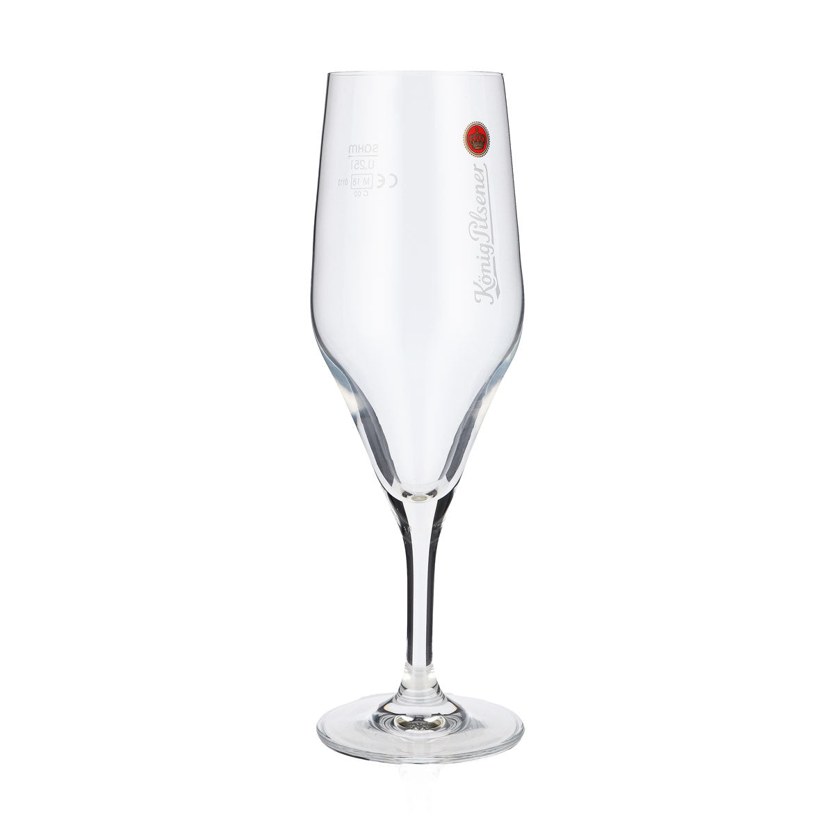 6 verres à bière König Pilsner, verres à pied, 0,25 l, verres à bière tulipe – Vue 3