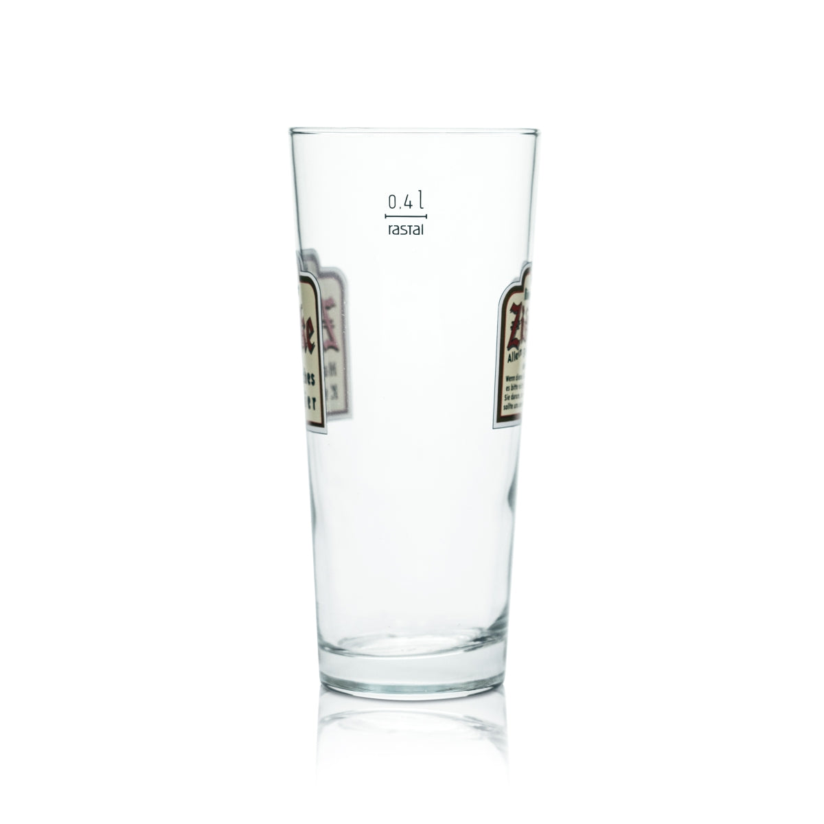 6 verres Königsbacher Zischke 0,4 l, verres à bière, verres à pied, verres à bière brasserie – Vue 3