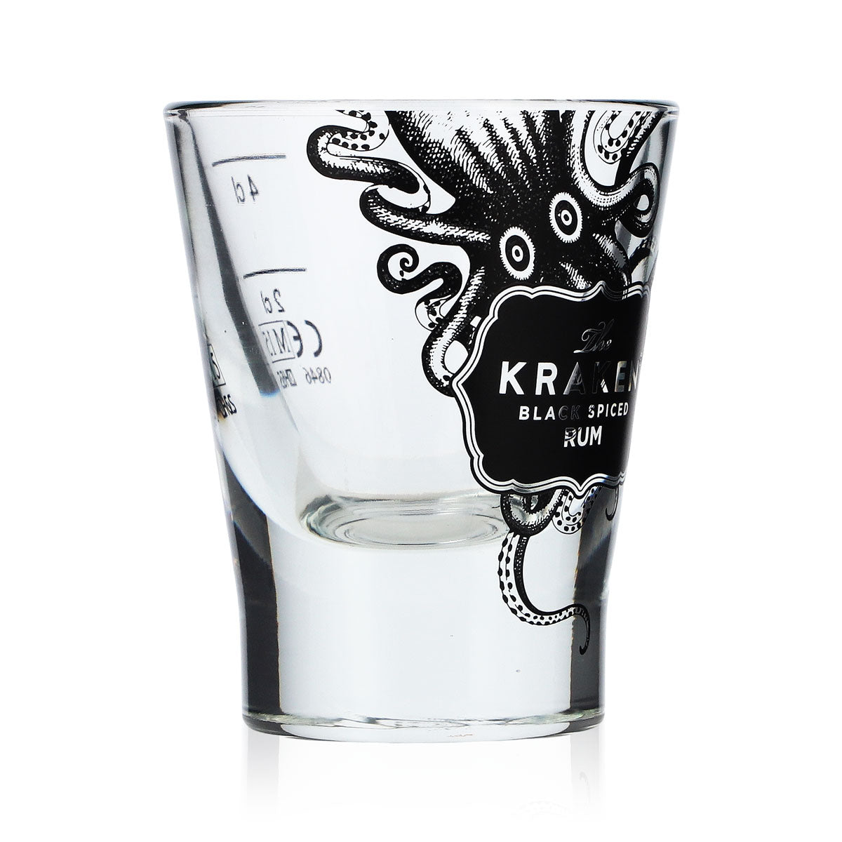 6 verres à rhum Kraken : verre à shot, verre tumbler, verre à long drink, verre à cocktail (lot de 6) – Vue 2