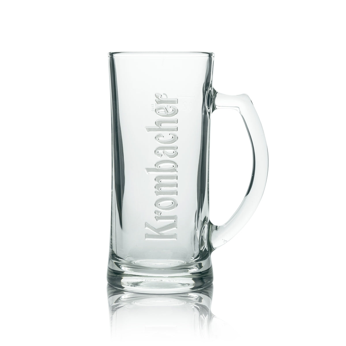 6 verres à bière Krombacher 0,2 l, chope, logo Rastal en relief – Vue 2