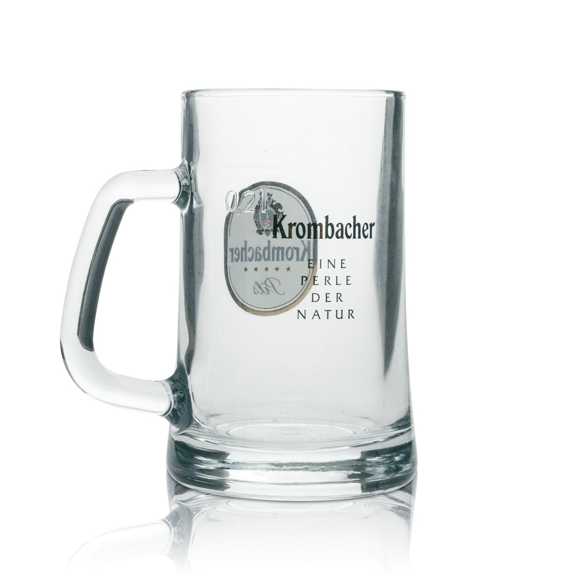 6x verre à bière Krombacher Pils 0,2 l « Une perle de la nature » Sahm – Vue 3