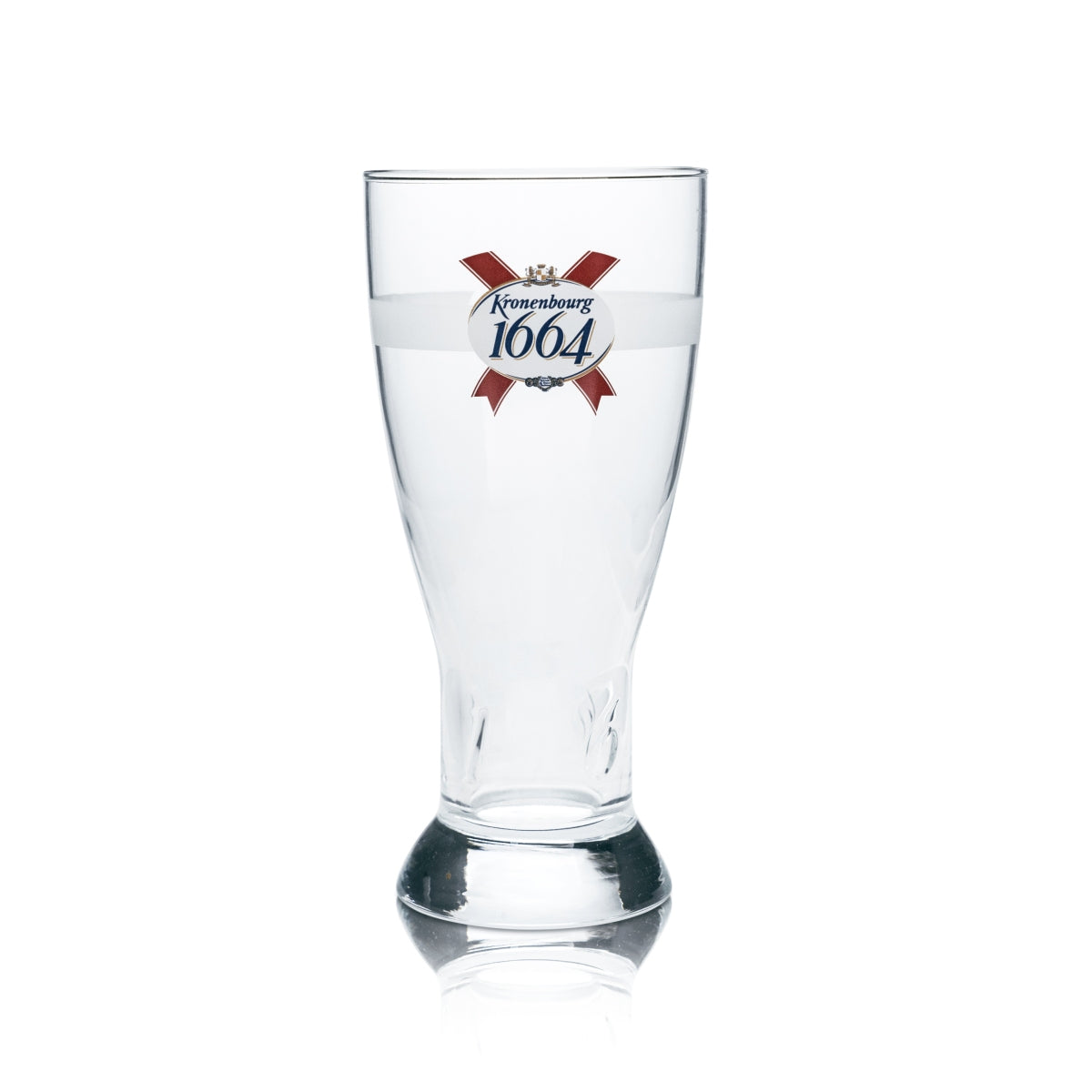 6x Kronenbourg 1664 verre à bière 0,5 l gobelet coupe verres profilés France Pale Lager – Vue 2