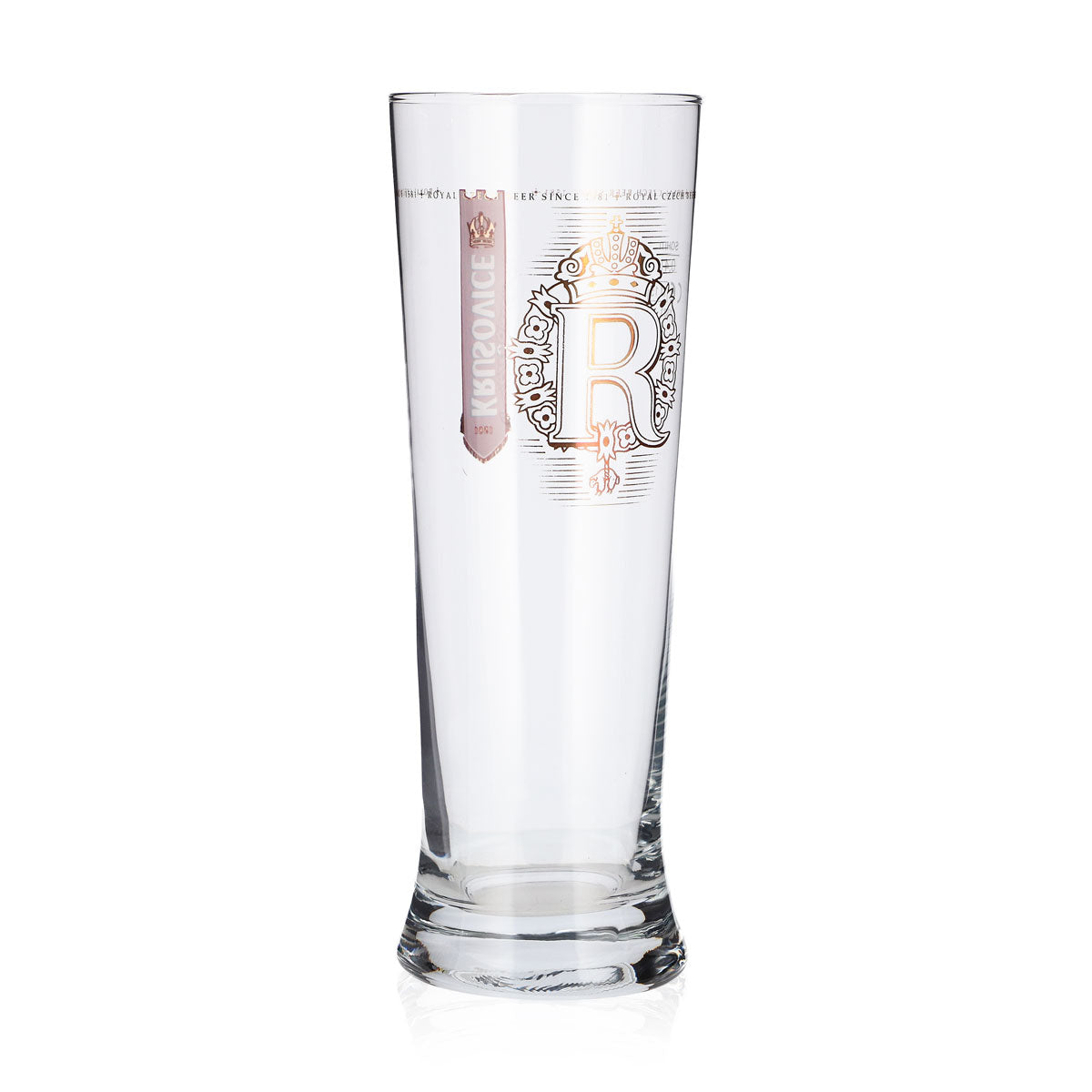 Lot de 6 verres à bière Krusovice de 0,4 l, en forme de coupe, avec deux logos rouges « Sahm » – Vue 5