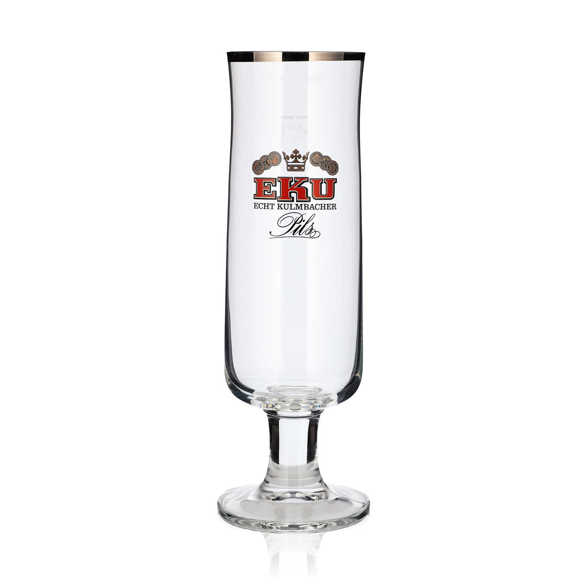 6 verres à bière Kulmbacher Reichelbräu 0,4 l, design coupe, lot de verres EKU Pils Brauerei – Vue 2