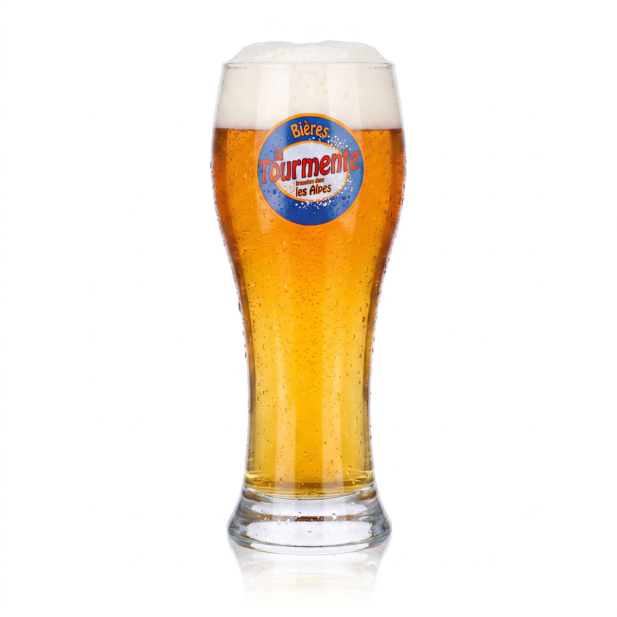 6 verres à bière « La Tourmente » de 0,25 l, verres à bière de blé de la brasserie Durobor (lot de 6) – Vue 2