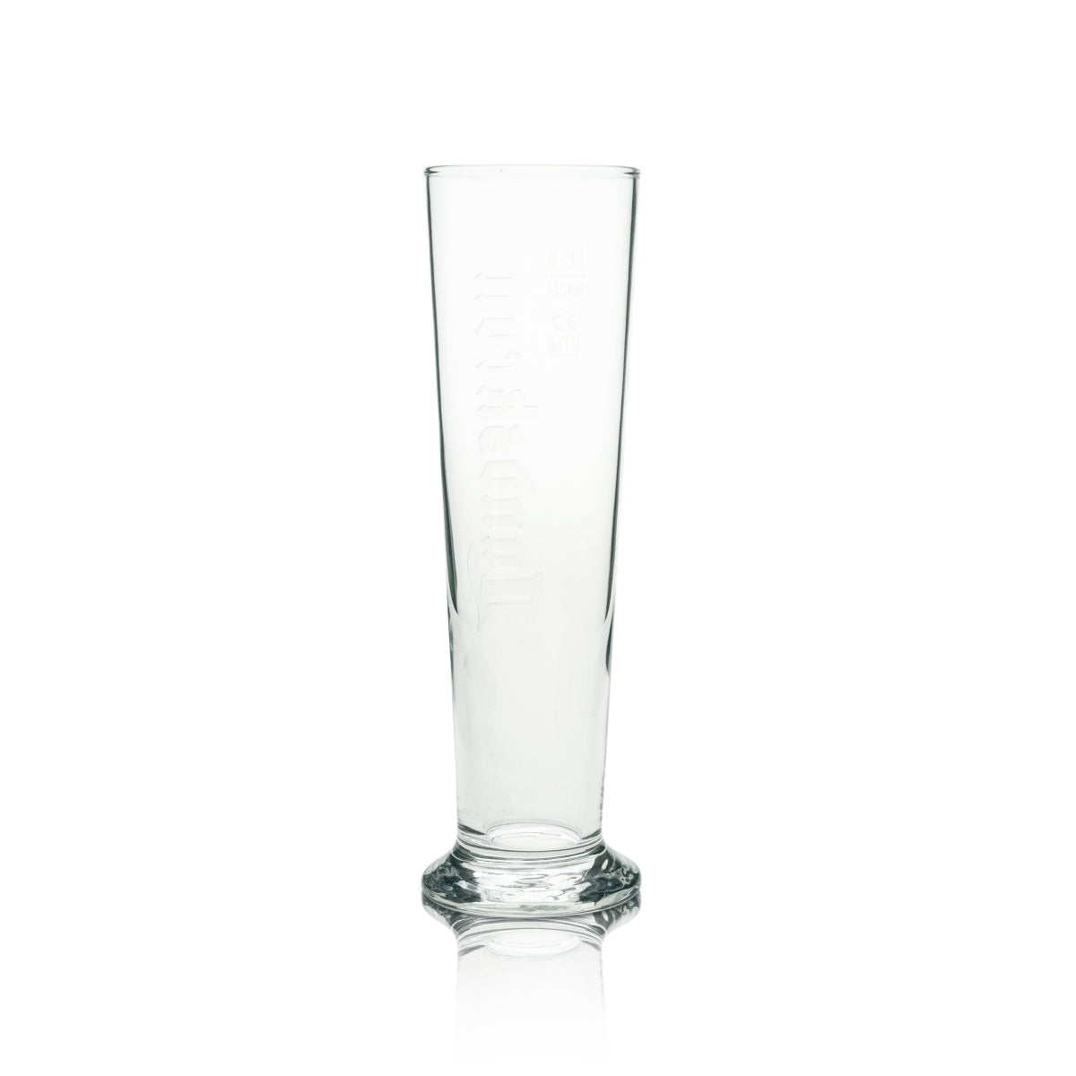 6 verres à bière Landskron tulipe 0,3 l avec logo en relief Rastal – Vue 3