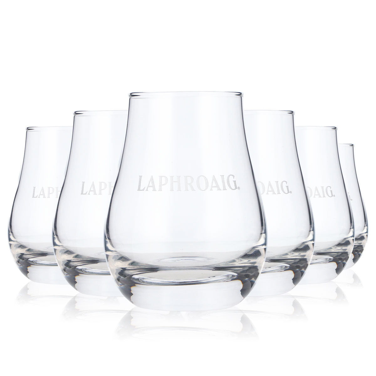 6 verres à whisky Laphroaig Verre à dégustation 0,12 l Verre à whisky