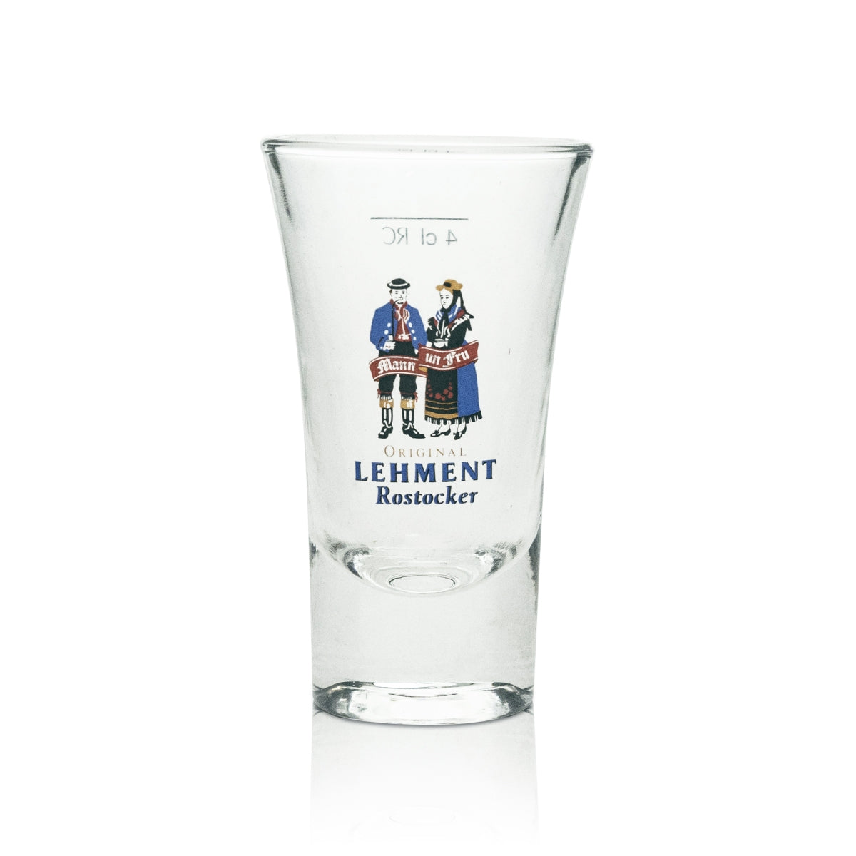 6x verre à schnaps Lehment homme et femme 4 cl – Vue 2
