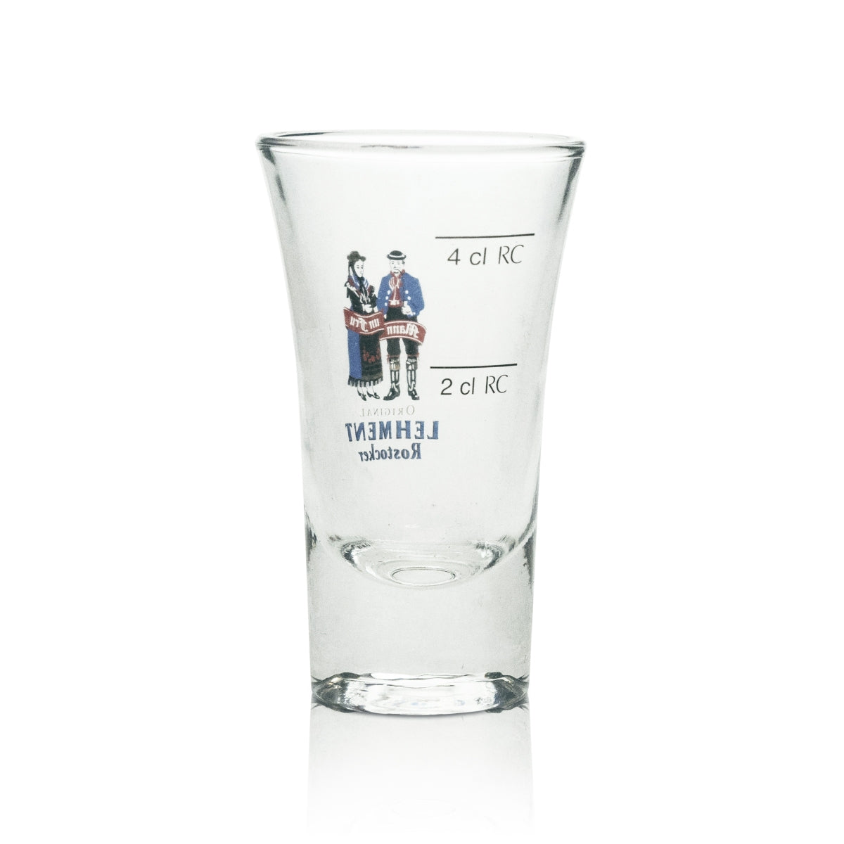6x verre à schnaps Lehment homme et femme 4 cl – Vue 3