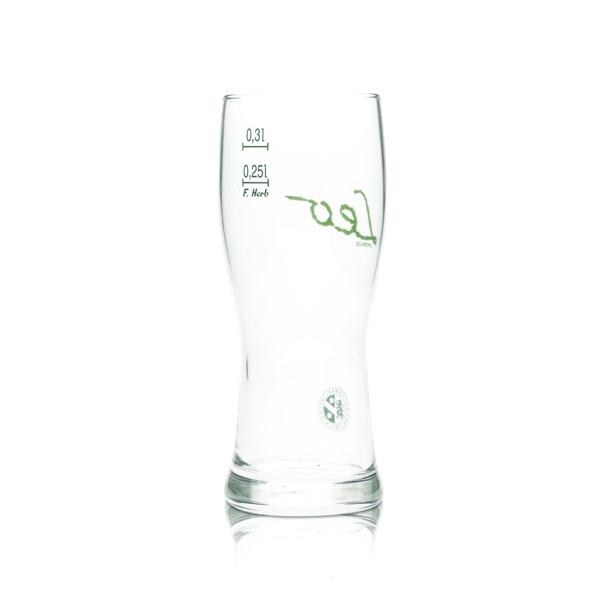 6x verre à limonade Leo 0,3 l ABK Aktien Brauerei Verres à mélange pour boissons non alcoolisées Radler – Vue 3