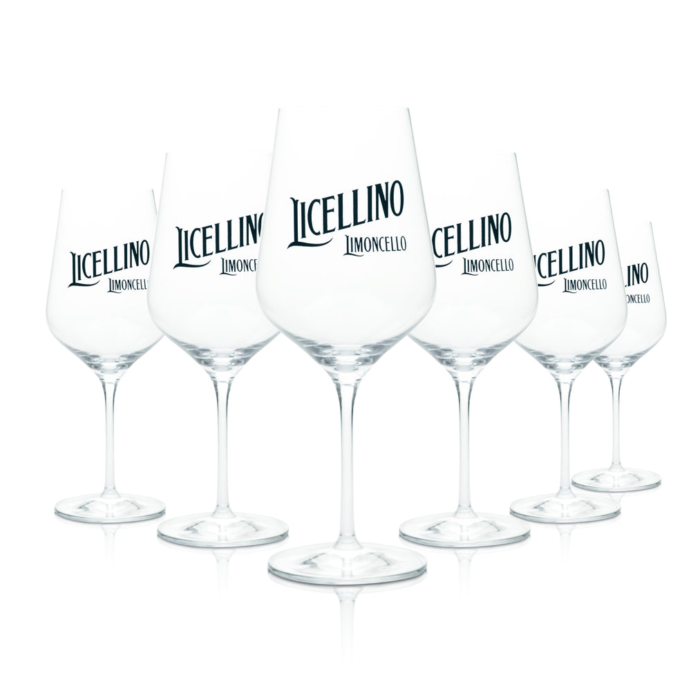 6x Licellino Verre 0,57 l Verres à vin Limoncello Apéritif Spritz Cocktail