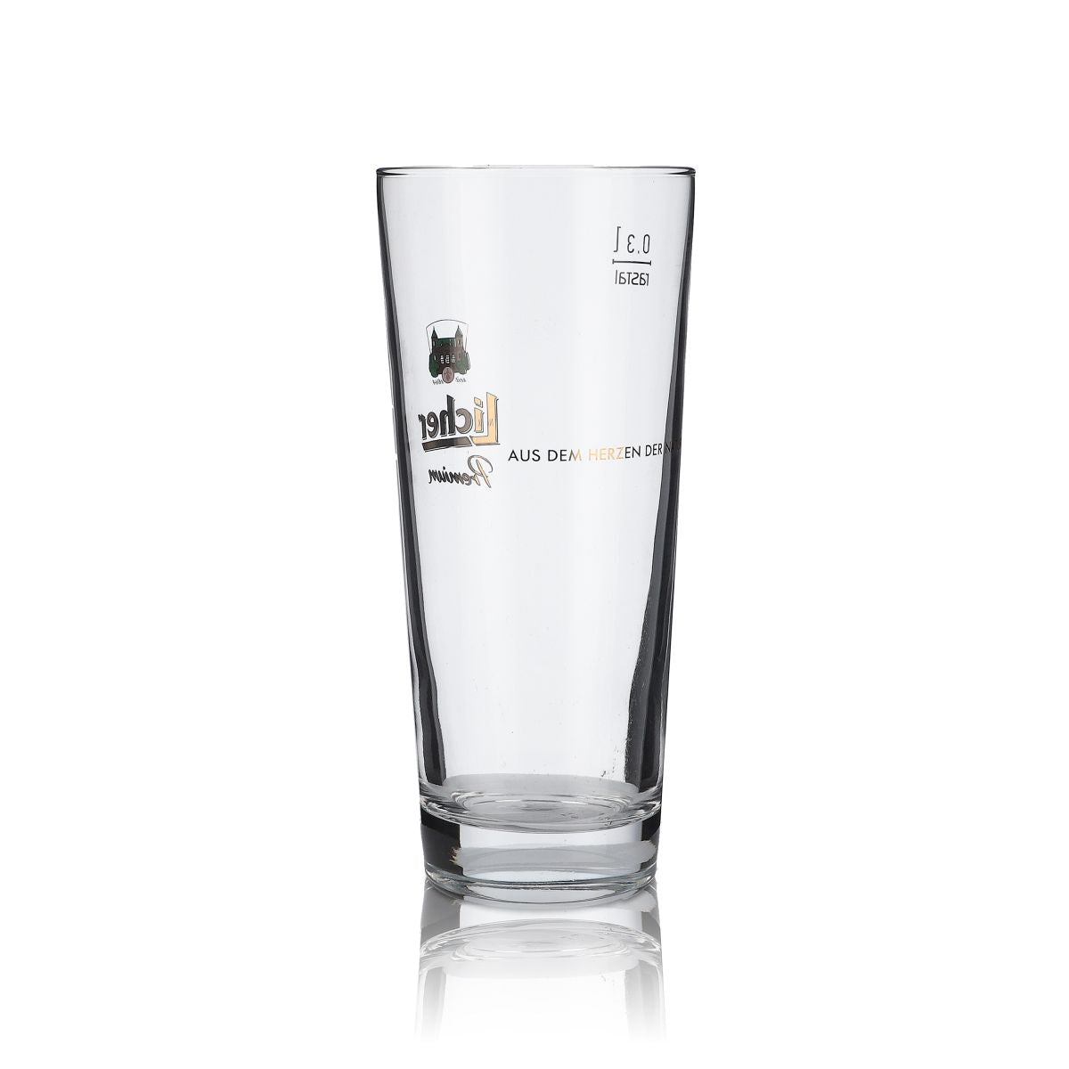 6 verres à bière Licher 0,3 l  Verre à bière Frankonia Rastal – Vue 3