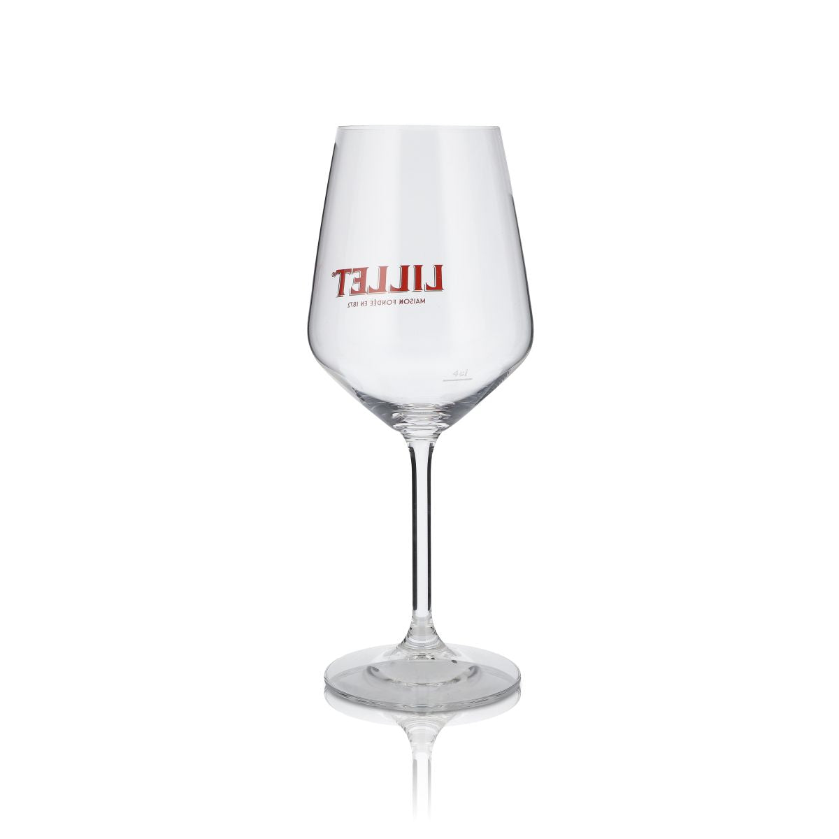 lot de 6 verres à pied Lillet 0,46 l – Originaux avec repère de 4 cl pour apéritif et tonic – Vue 4