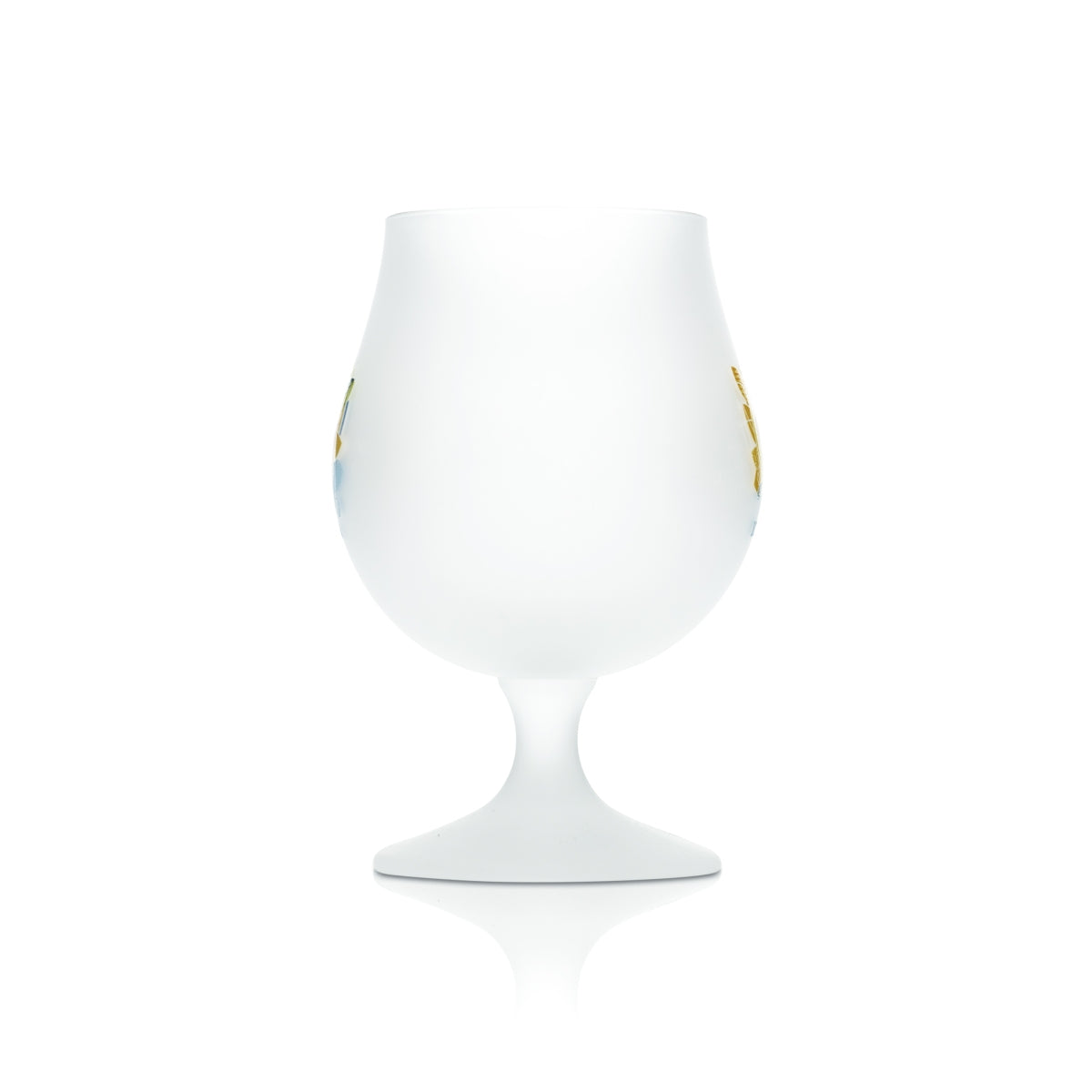 6 verres à cocktail Lipton Ice Tea 0,3 l, forme tulipe givrée, verres à pied, pour long drinks et cocktails – Vue 3
