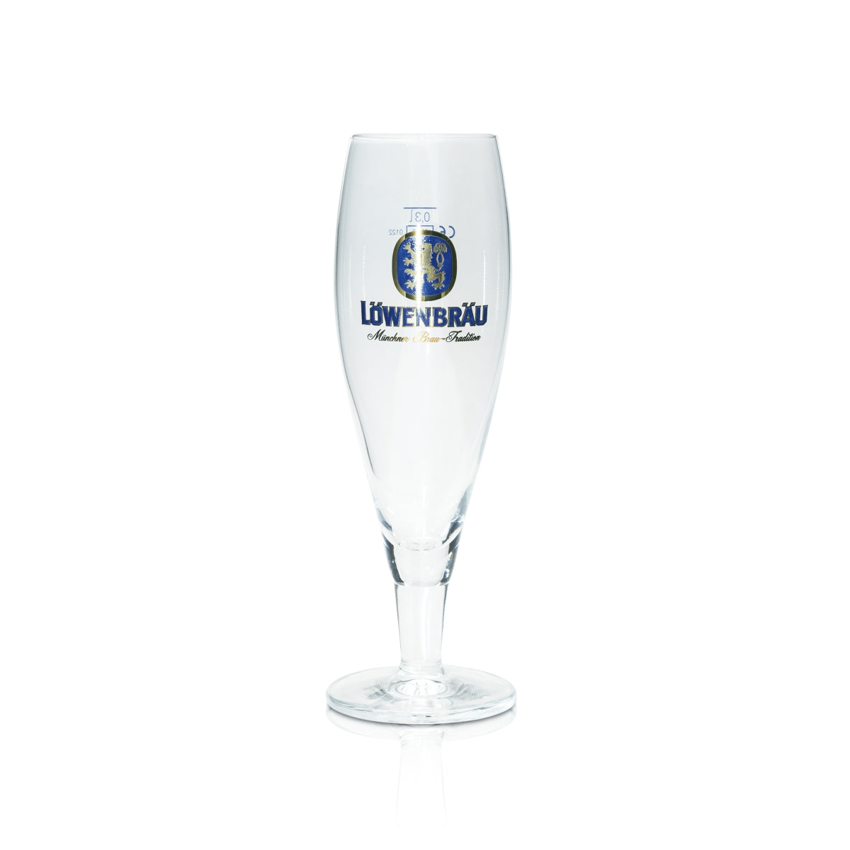 6 verres à bière Löwenbräu 0,3 l, forme tulipe, avec gravure Ritzenhoff, brasserie Müncher Brauerei Beer – Vue 2