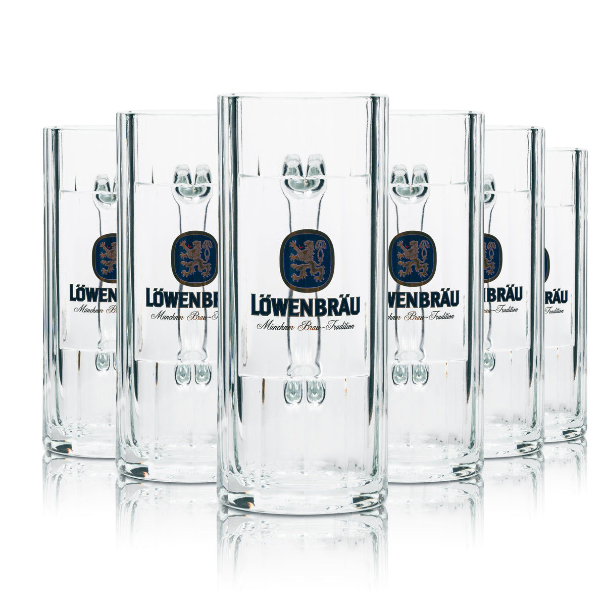 6 chopes à bière Löwenbräu 0,3 l – Vue 5