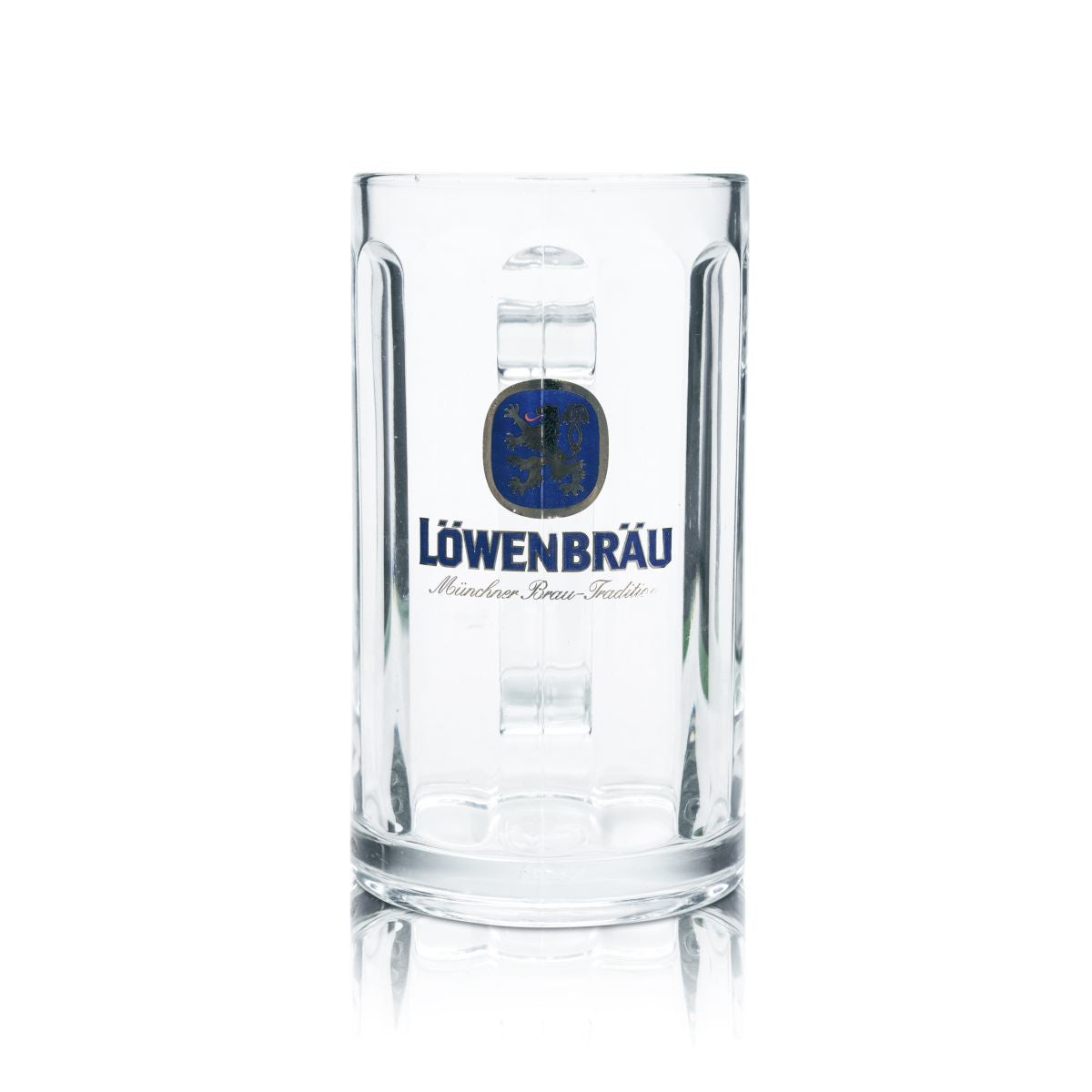 6x Löwenbräu Verre à bière 0,5l Verre à contour Krug Humpen Seidel Set de verres B-Ware – Vue 2