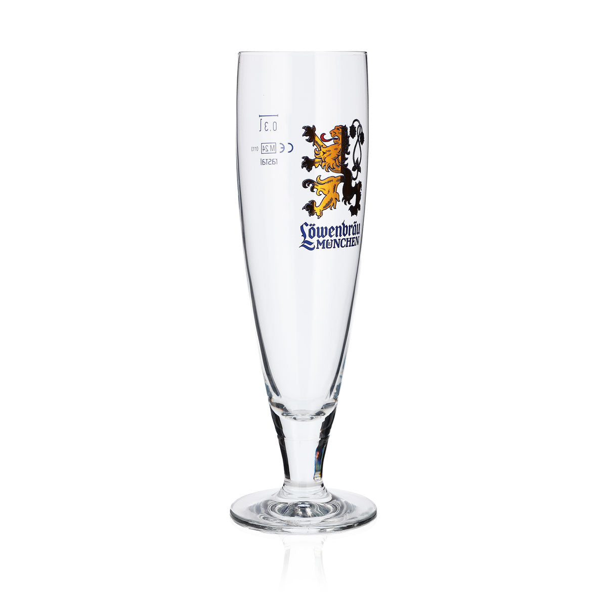 6 verres à bière Löwenbräu 0,3 l, coupe lion doré Rastal Pegasus – Vue 3