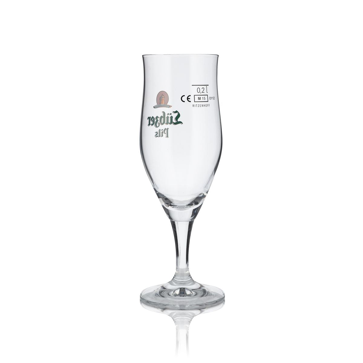 6 verres Lübzer 0,2 l Verres à bière tulipe exclusifs Set de verres à bière Brasserie – Vue 3