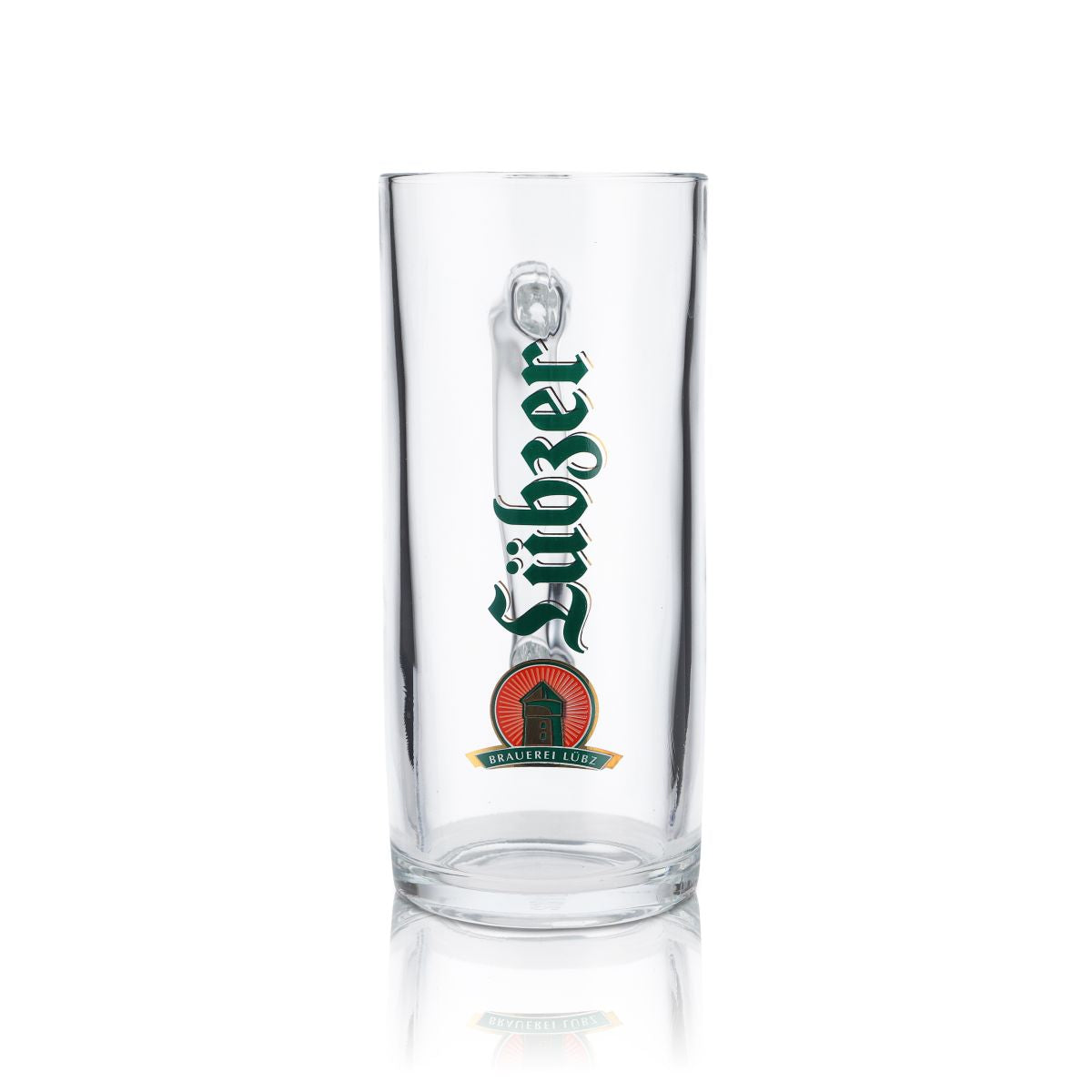 6 verres Lübzer 0,4 l, chopes Berna 400, verres à bière, ensemble de verres de brasserie – Vue 2