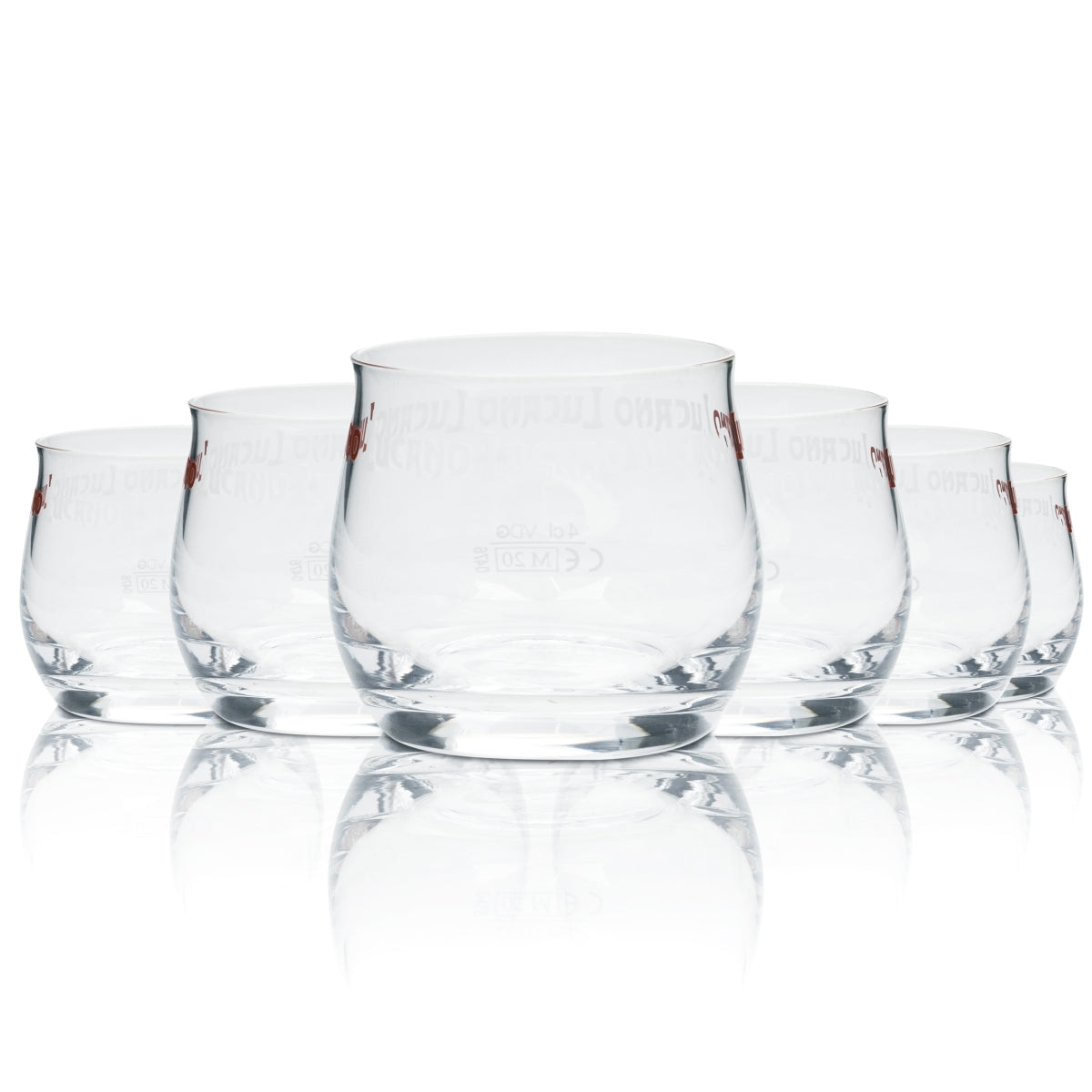 6 verres Lucano Amaro 0,1 l, verres à cocktail, verres à dégustation, verres à whisky, verres à liqueur, verres à digestif, verres à apéritif, verres à cocktail, verres à whisky, verres à liqueur,