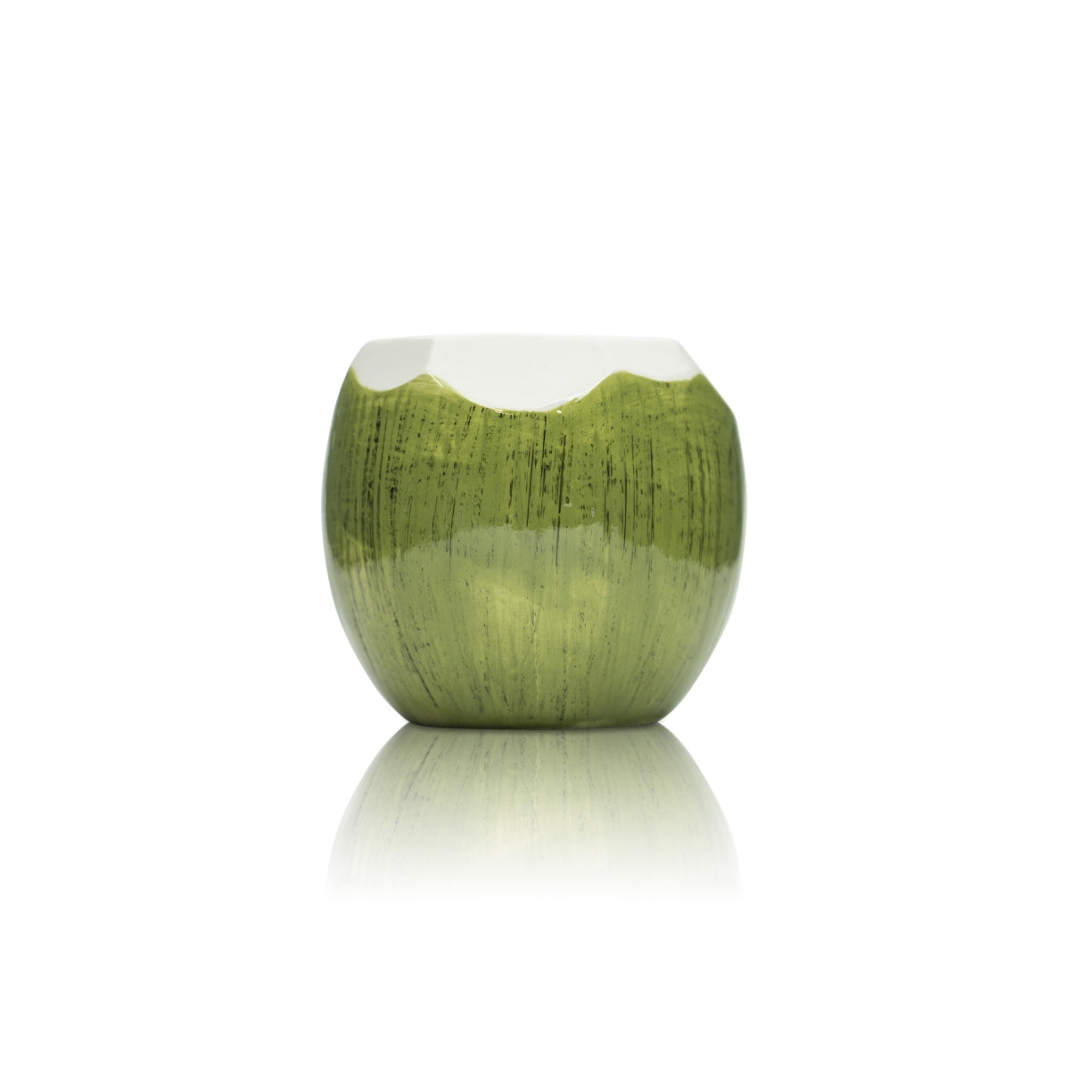 6x gobelets Mahiki Rum 0,35 l en terre cuite, verres à cocktail long drink en forme de noix de coco – Vue 3