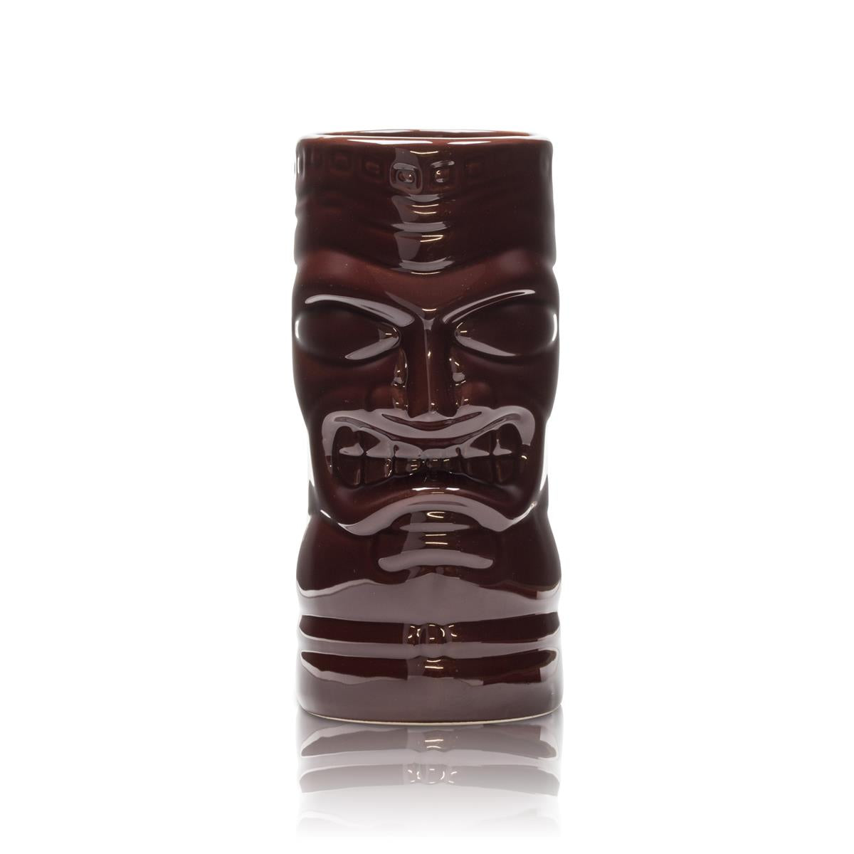 6x verre à rhum Mahiki, mug en terre cuite marron 420 ml XL – Vue 2