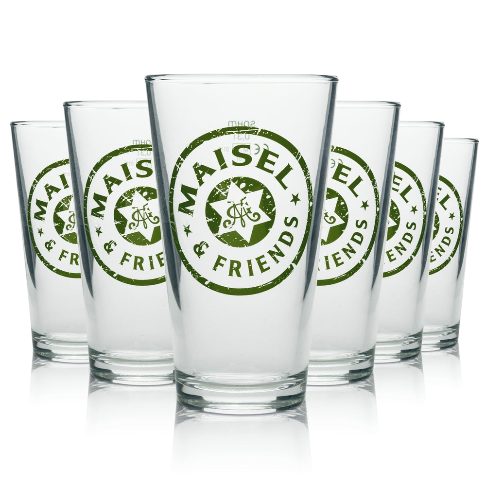 6x Maisel & Friends  Verre à bière exclusif Tumbler 3 couleurs 300 ml