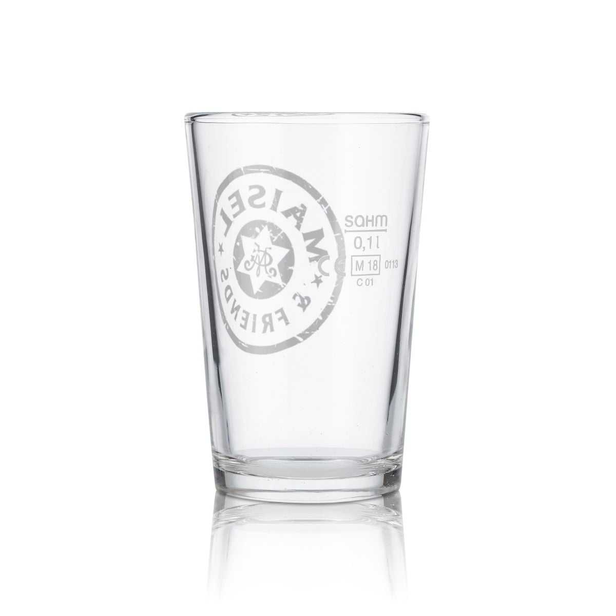 6 verres Maisels / Verres à bière Verre à bière blanche Willibecher 0,1 l « Maisel & Friends – Vue 3