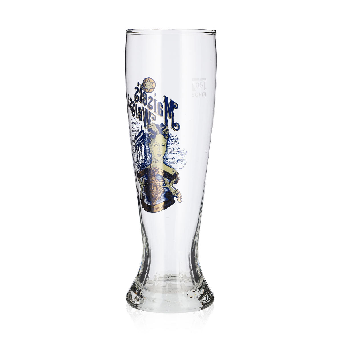 6 verres à bière Maiselsbräu de 0,5 l, modèle « Pokal », Bayreuth, « Sahm Jahre » – Vue 4