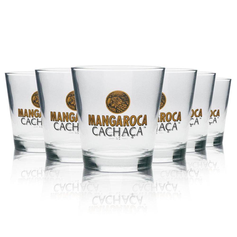 6 verres à whisky Mangaroca Cachaca 350 ml