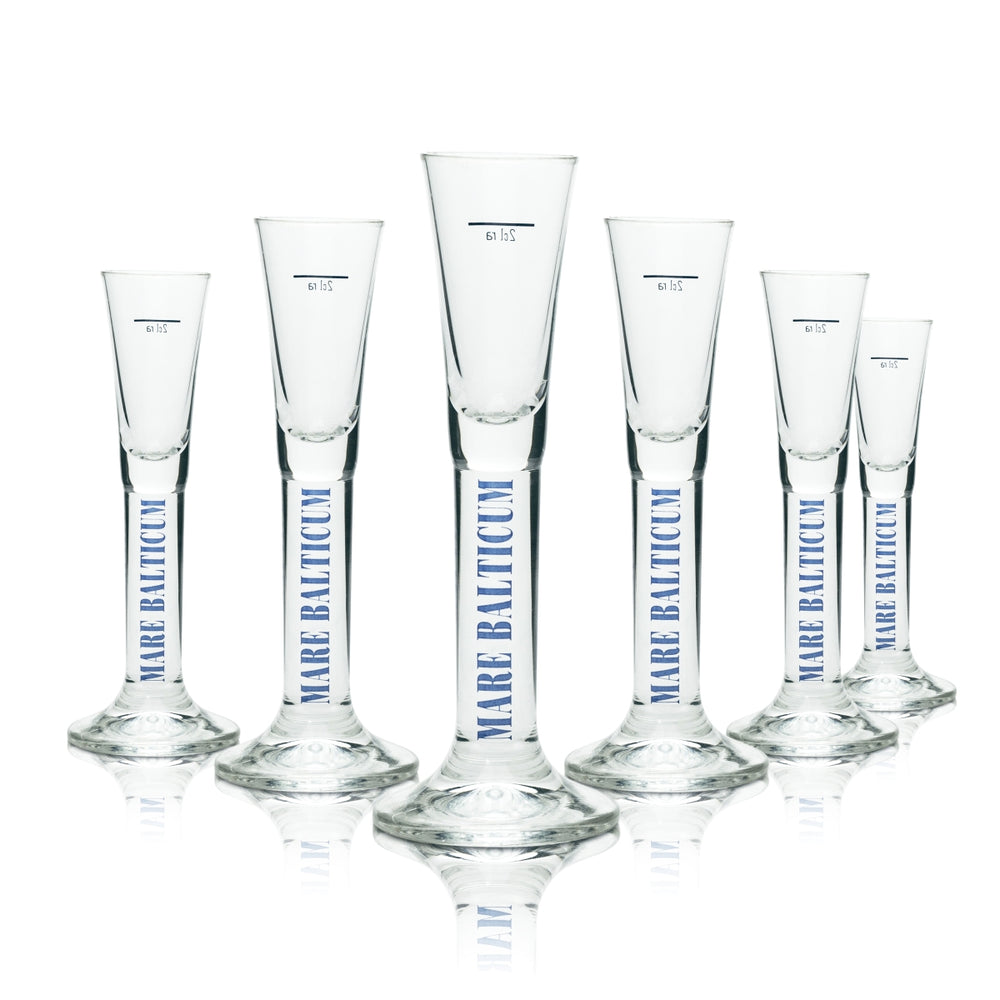 6 verres à liqueur Mare Balticum Verres à schnaps Verres à shot Verres à pied Gastro