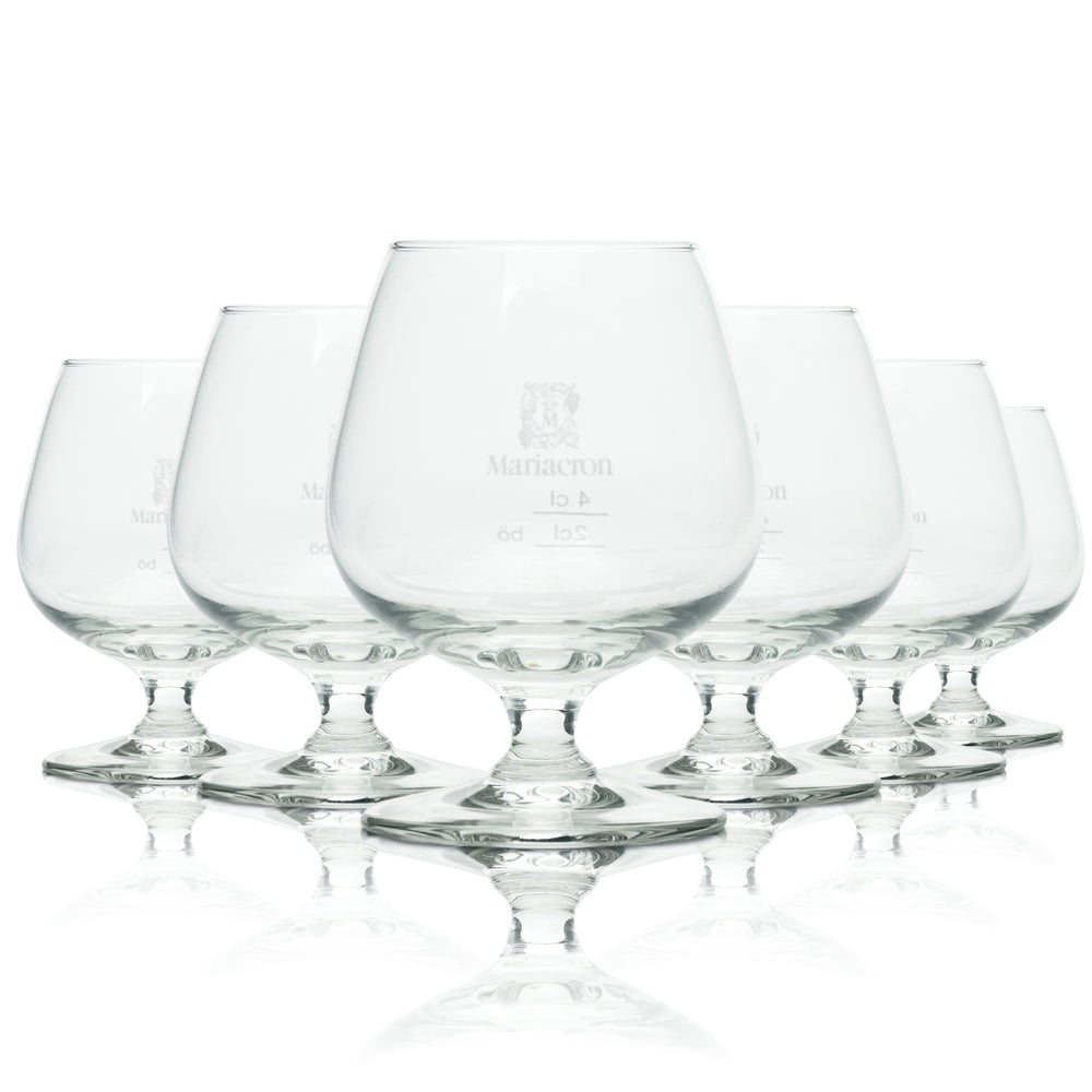6x Mariacron Verre à brandy Verre ballon Verres gradués Verres de dégustation Verre à cocktail Bar