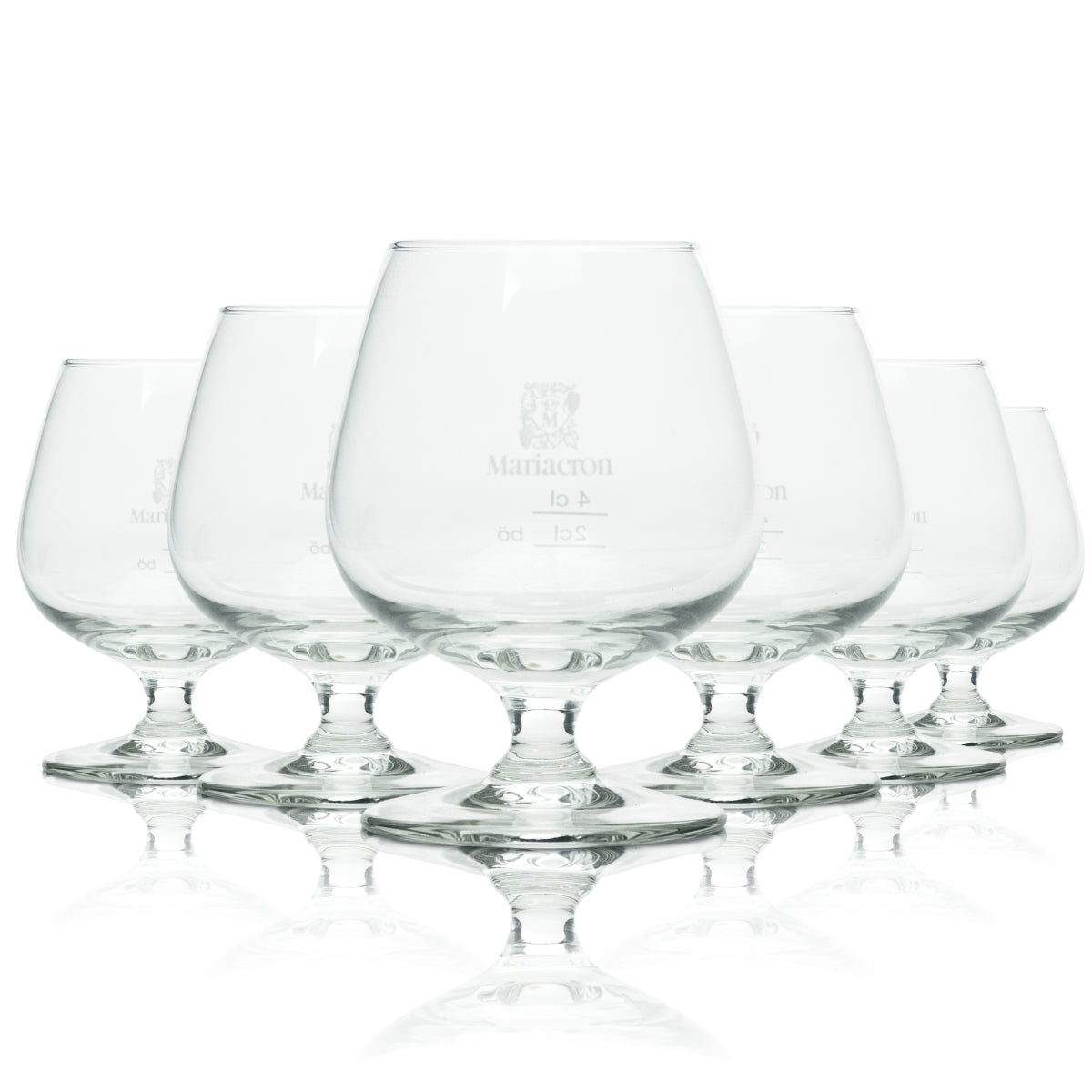 6x Mariacron Verre à brandy Verre ballon Verres gradués Verres de dégustation Verre à cocktail Bar