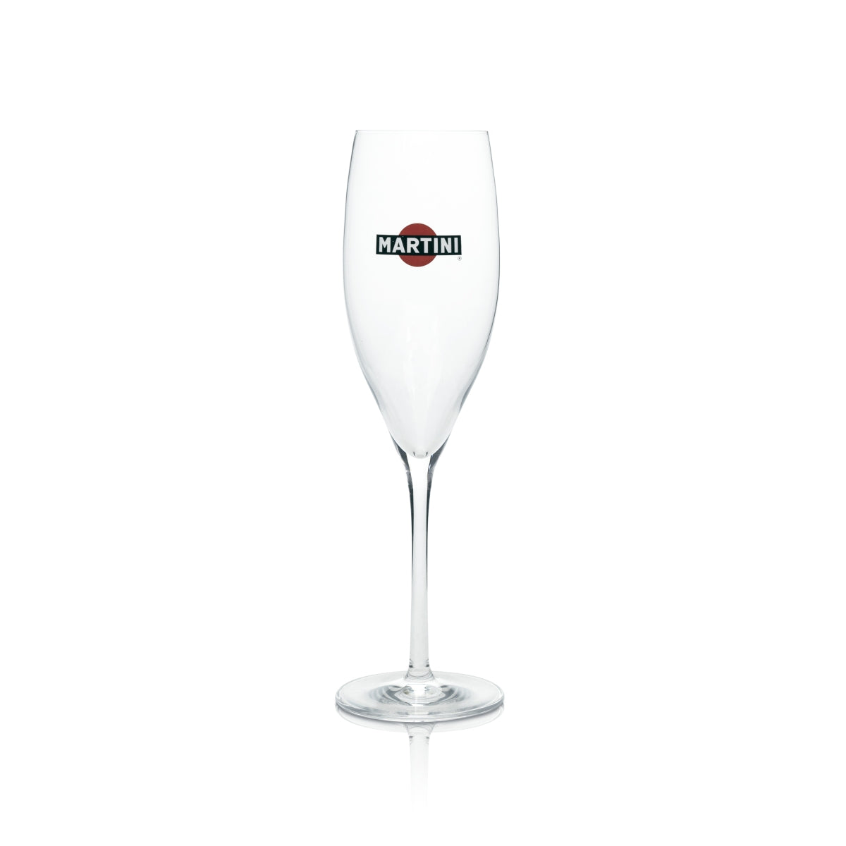 6 verres à apéritif Martini Flûte Logo 0,2 l Verres à champagne Verres à cocktail Long Drink Verres à pied – Vue 2