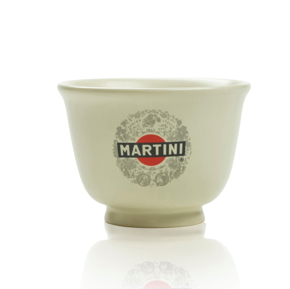 1x bol à vermouth Martini en terre cuite beige