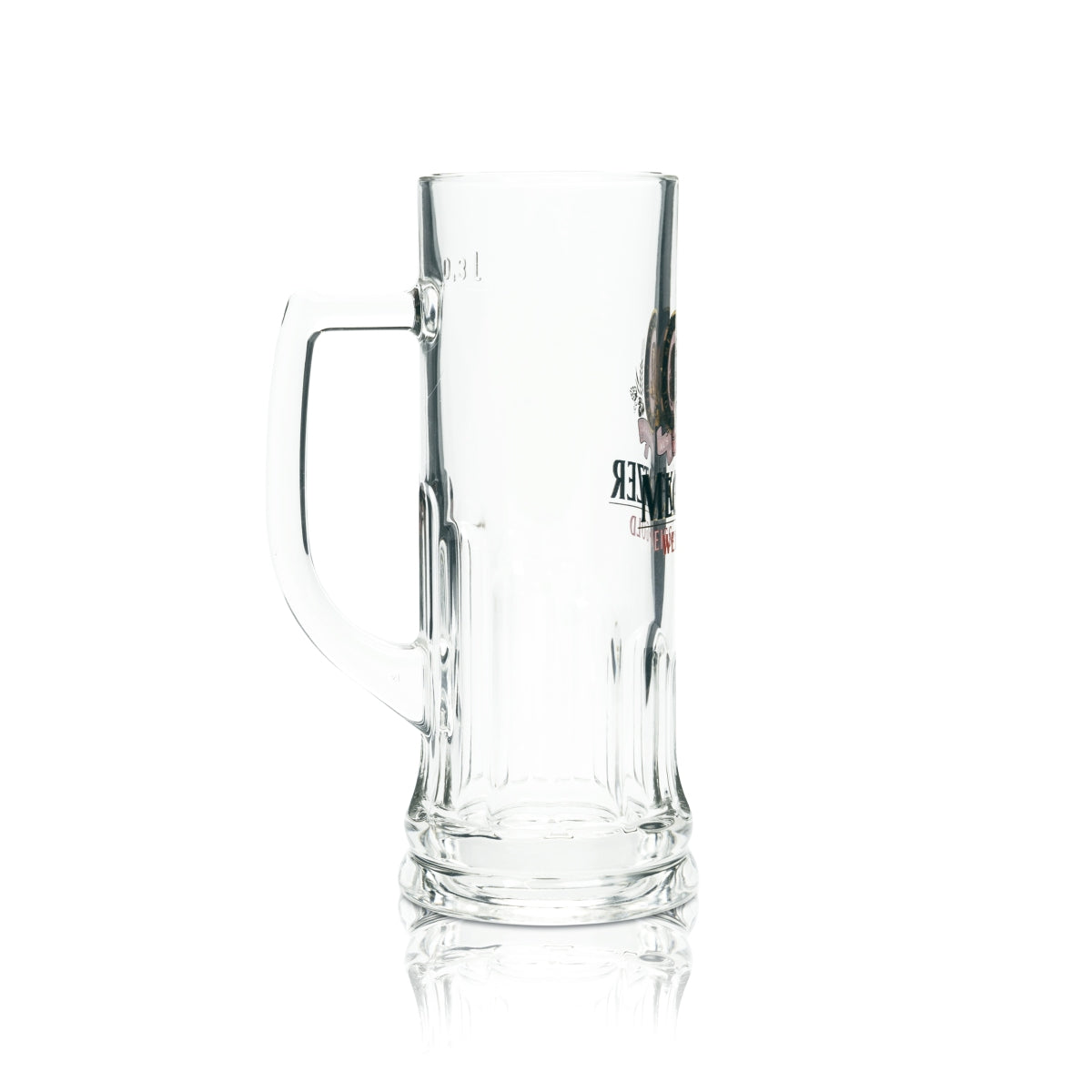 6 verres à bière Meckatzer 0,3 l, chopes, verres à bière, verres à bière Löwen Brauerei Allgäu Bar – Vue 2