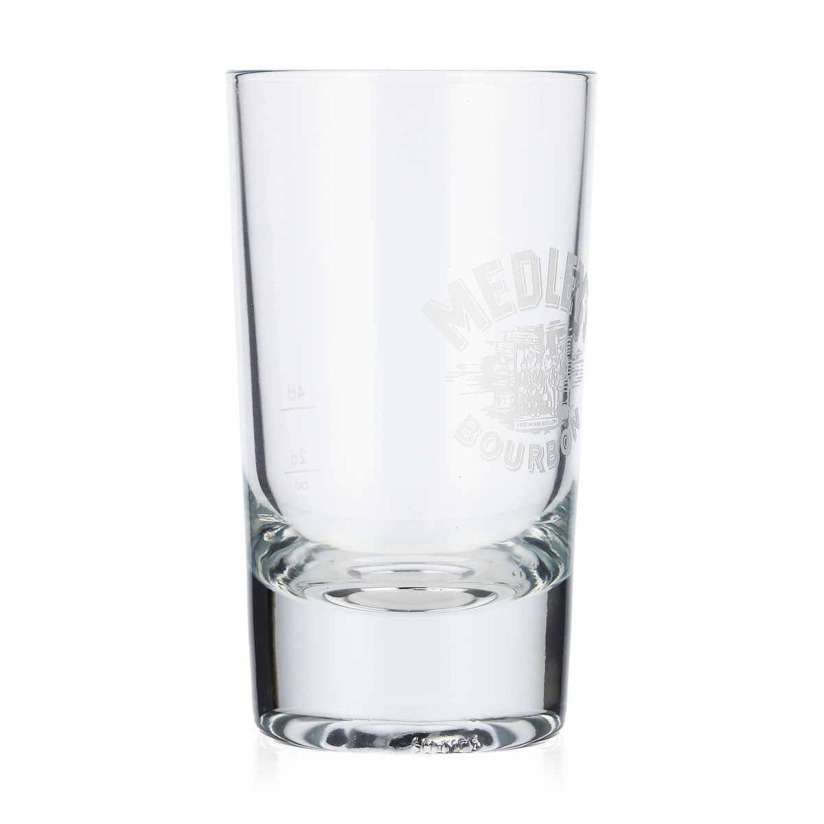 6 verres à whisky Medley's 2 cl/4 cl Verres à whisky Tumbler Logo blanc Böckling – Vue 3