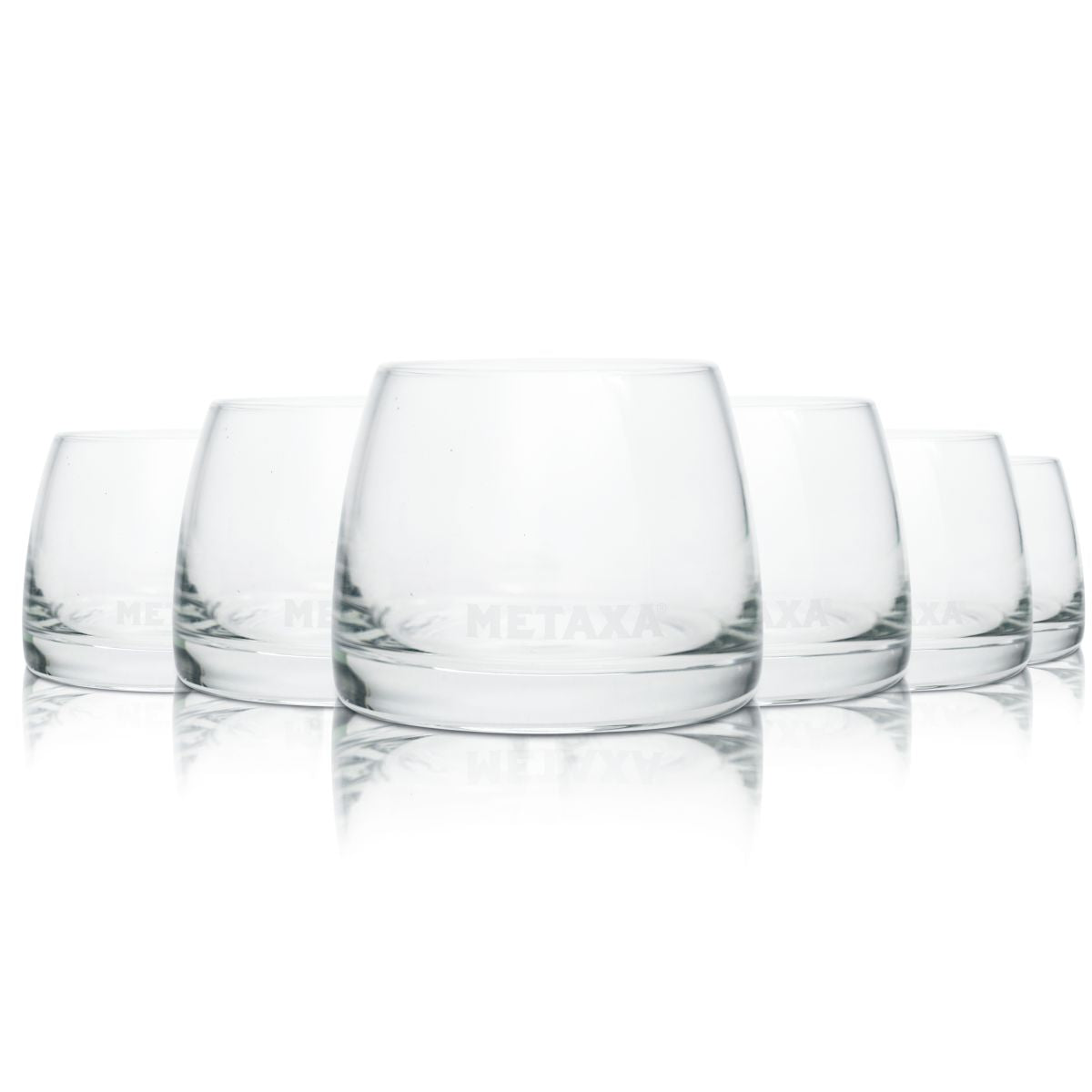 6 verres Metaxa 0,29 l Verres à whisky Verres à cognac Lemonade Falls Grèce