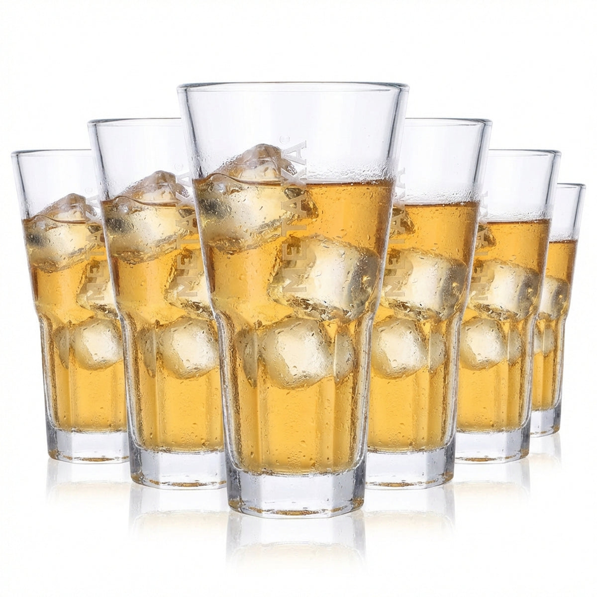 6 verres à brandy Metaxa coniques 0,35 l Verre à long drink Rastal Relief