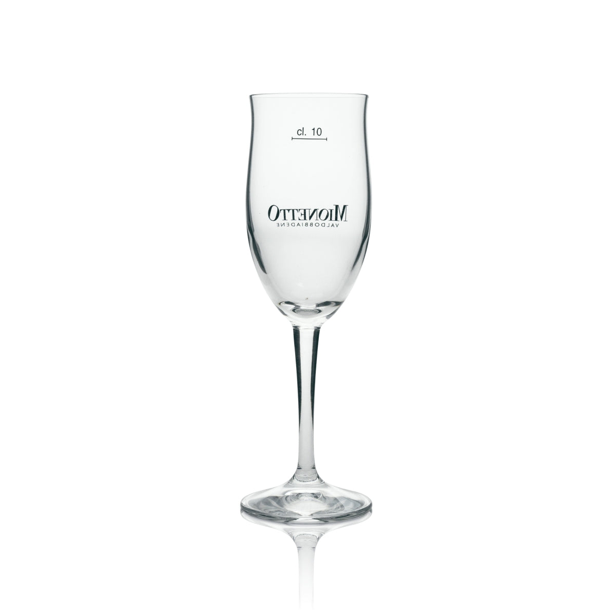 6x Mionetto Verre 0,1 l Flûte Verres à pied Secco Sekt Champagne Gastro Bar – Vue 3
