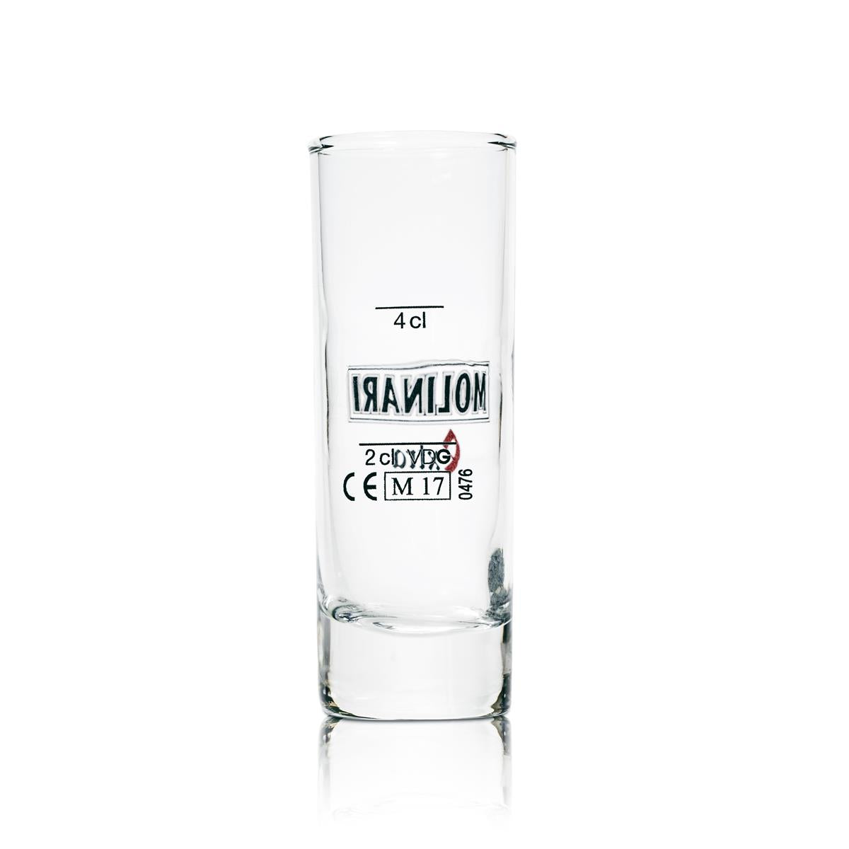 6x Verre à shot Molinari Extra Sambuca 4 cl – Vue 3