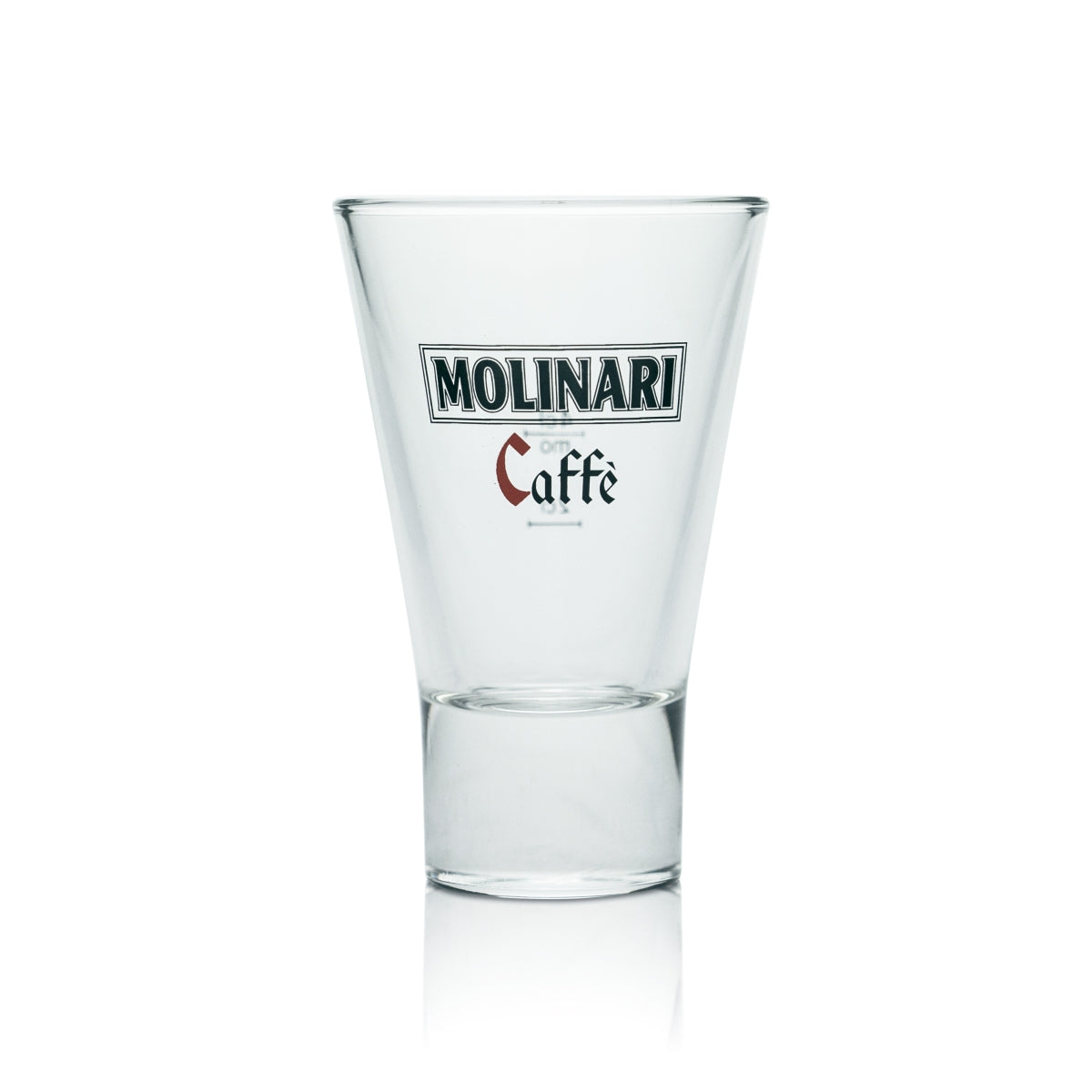 6 verres Molinari 0,13 l Tumbler Caffe Sambuca Gastro calibrés, verres à shot courts – Vue 2