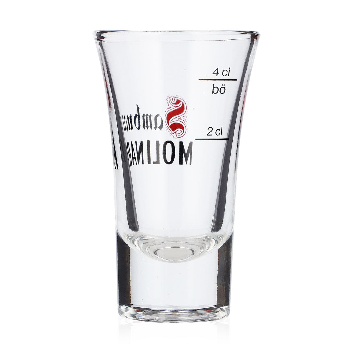 6 verres à liqueur Molinari Sambuca de 2 cl/4 cl (lot de 6) – Vue 4