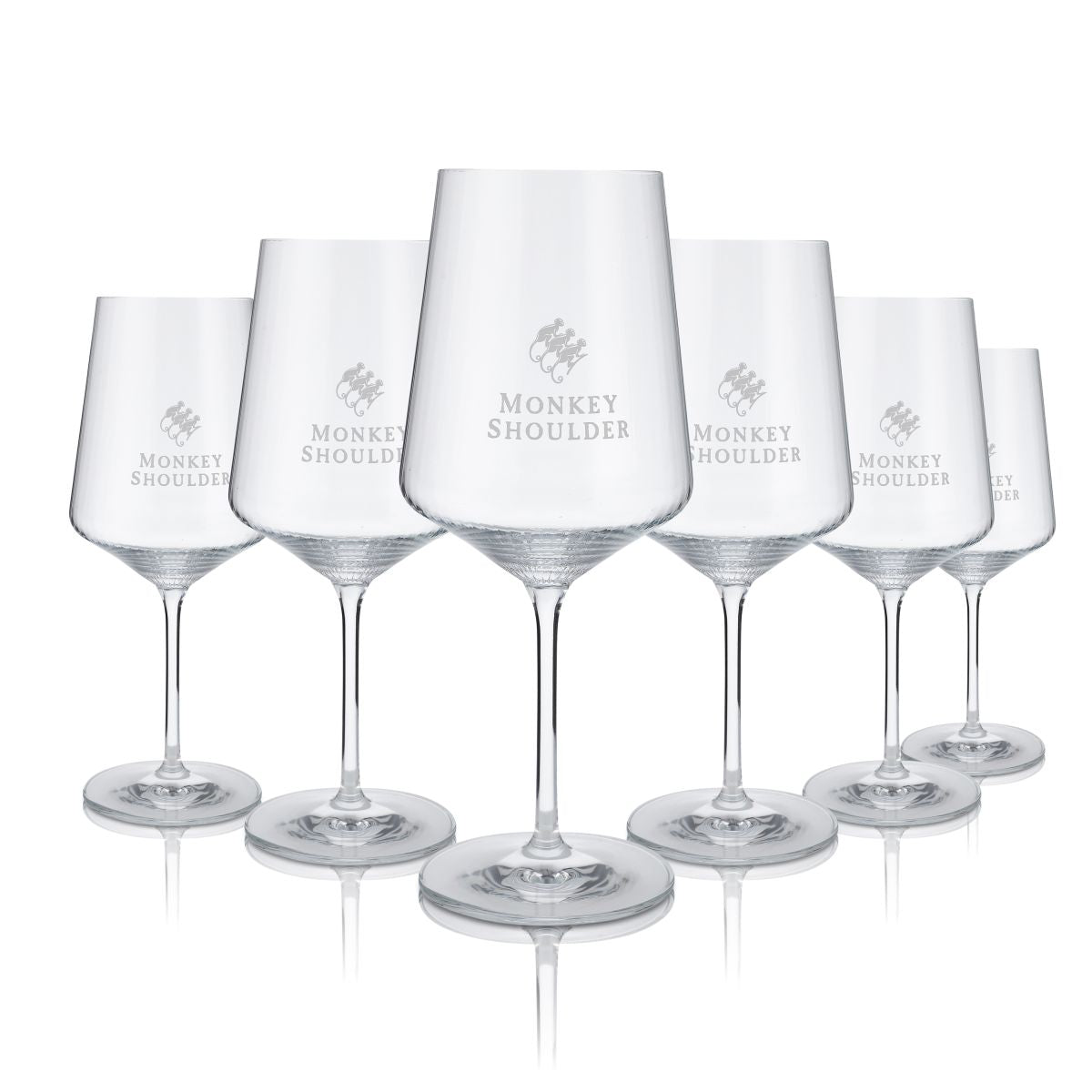 6 verres Monkey Shoulder 0,54 l Verres à vin Verres à whisky Verres à long drink Verres à apéritif – Vue 2