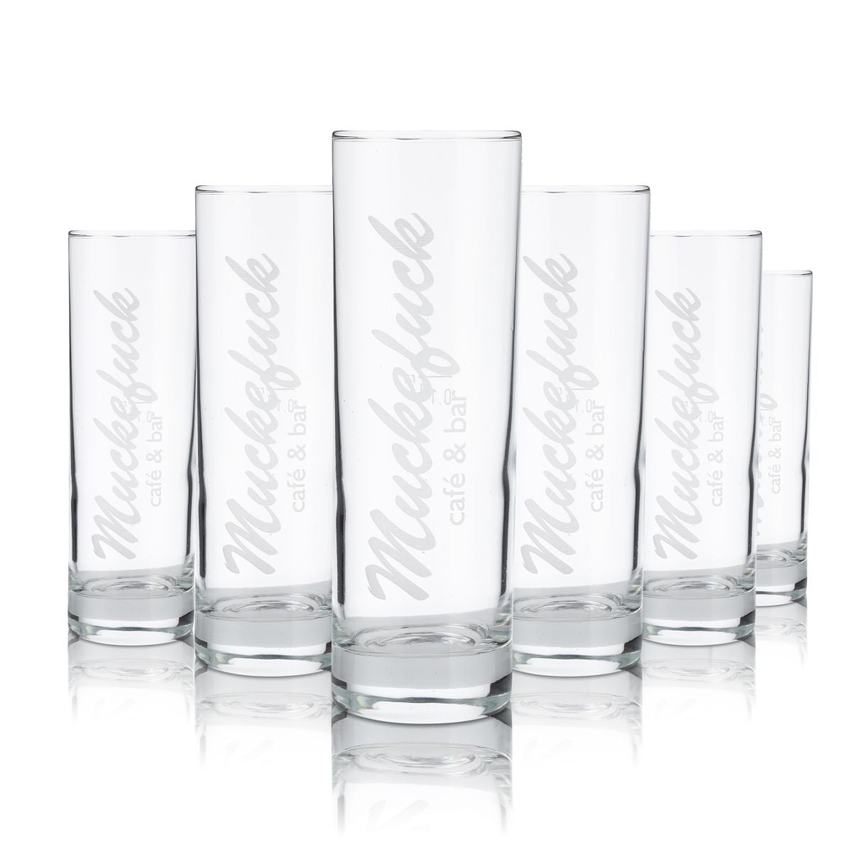 6 verres Muckefuck 0,22 l Verres à cocktail Longdrink Verres à café Set Bistro Café