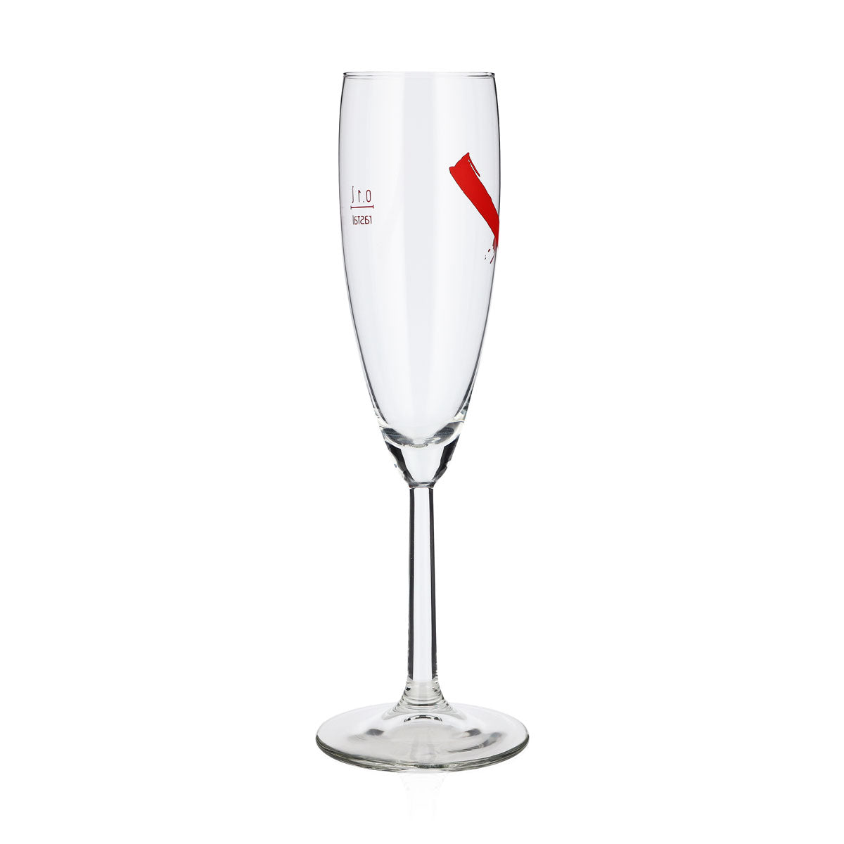 6 verres à champagne Mumm 0,1 l, logo incliné rouge, Magnum Rastal (lot de 6) – Vue 3