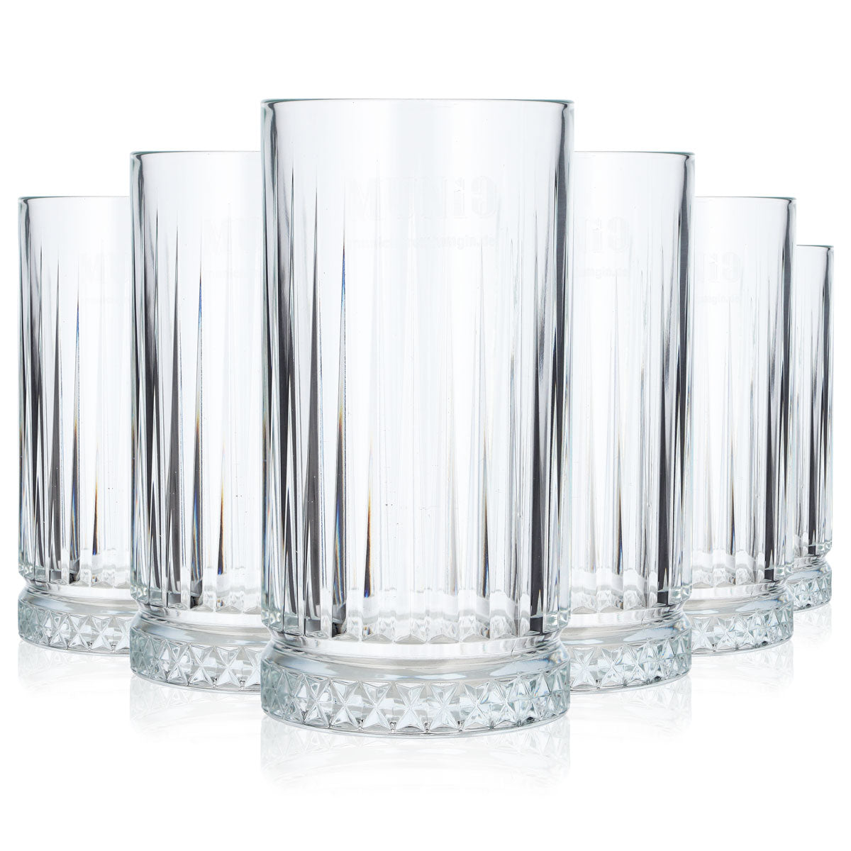 6 verres à gin Munig 0,44 l – Verre à long drink, verre à cocktail, verre à tonic, LDG, Copa (lot de 6)