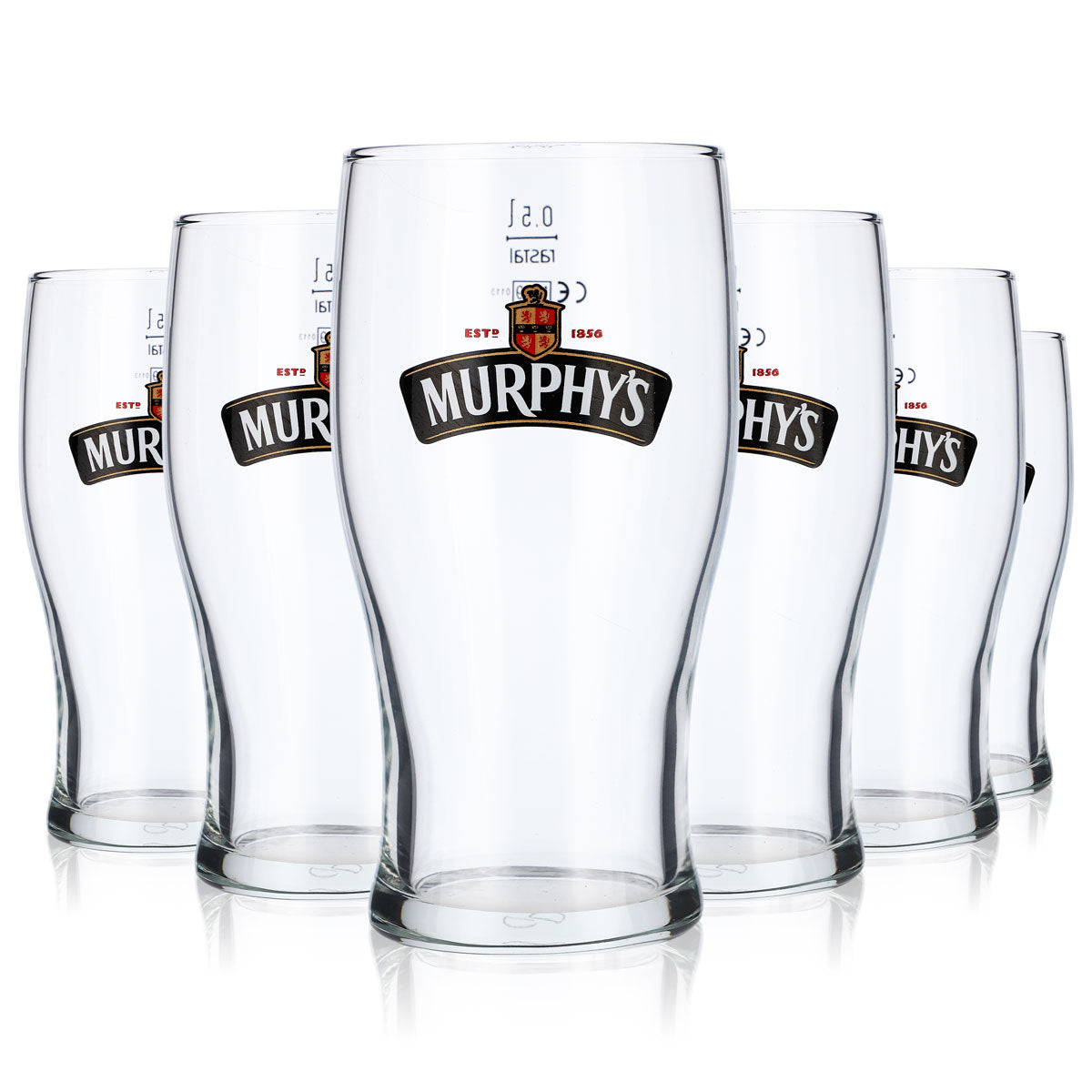 6 verres à bière Murphy's Beer Irish 0,5 l – Vue 5