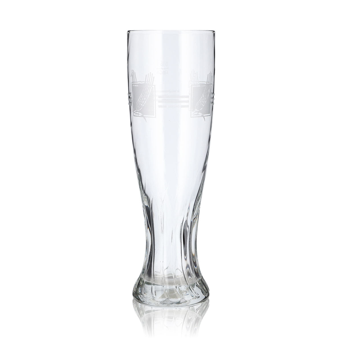 Lot de 6 verres à bière sans marque, 0,5 l, forme coupe, logo « Getreide », Rastal, Gefako – Vue 2